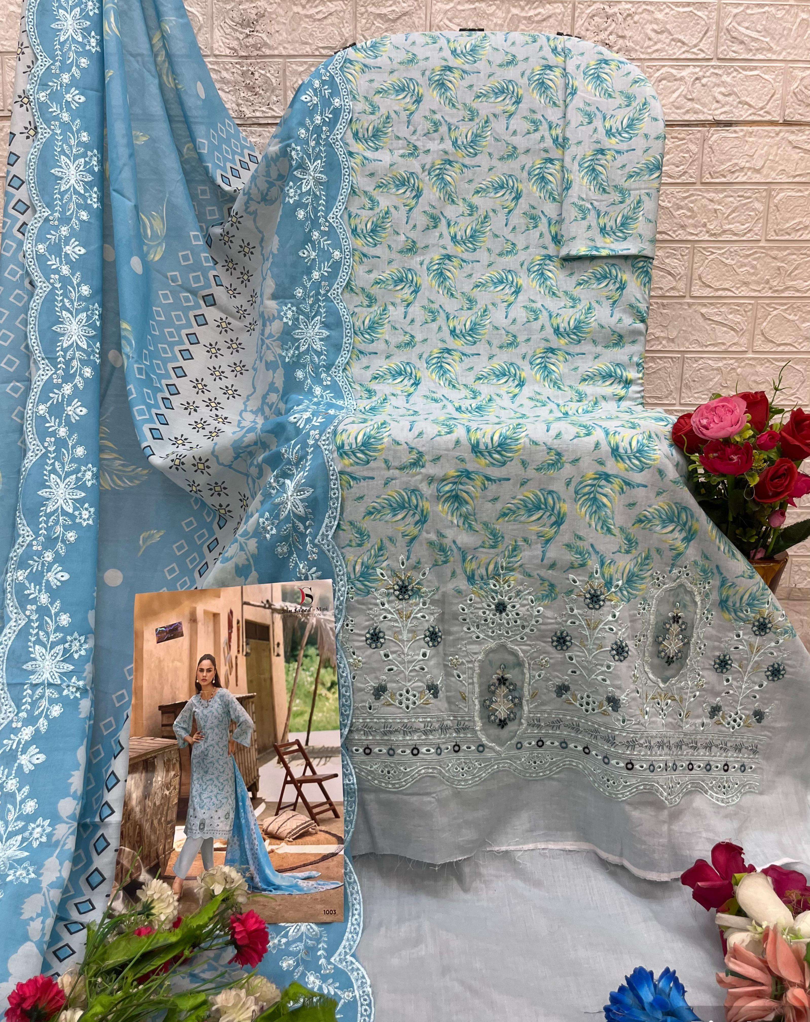 DEEPSY SUITS BIN SAEED MINI LAWN COLLECTION