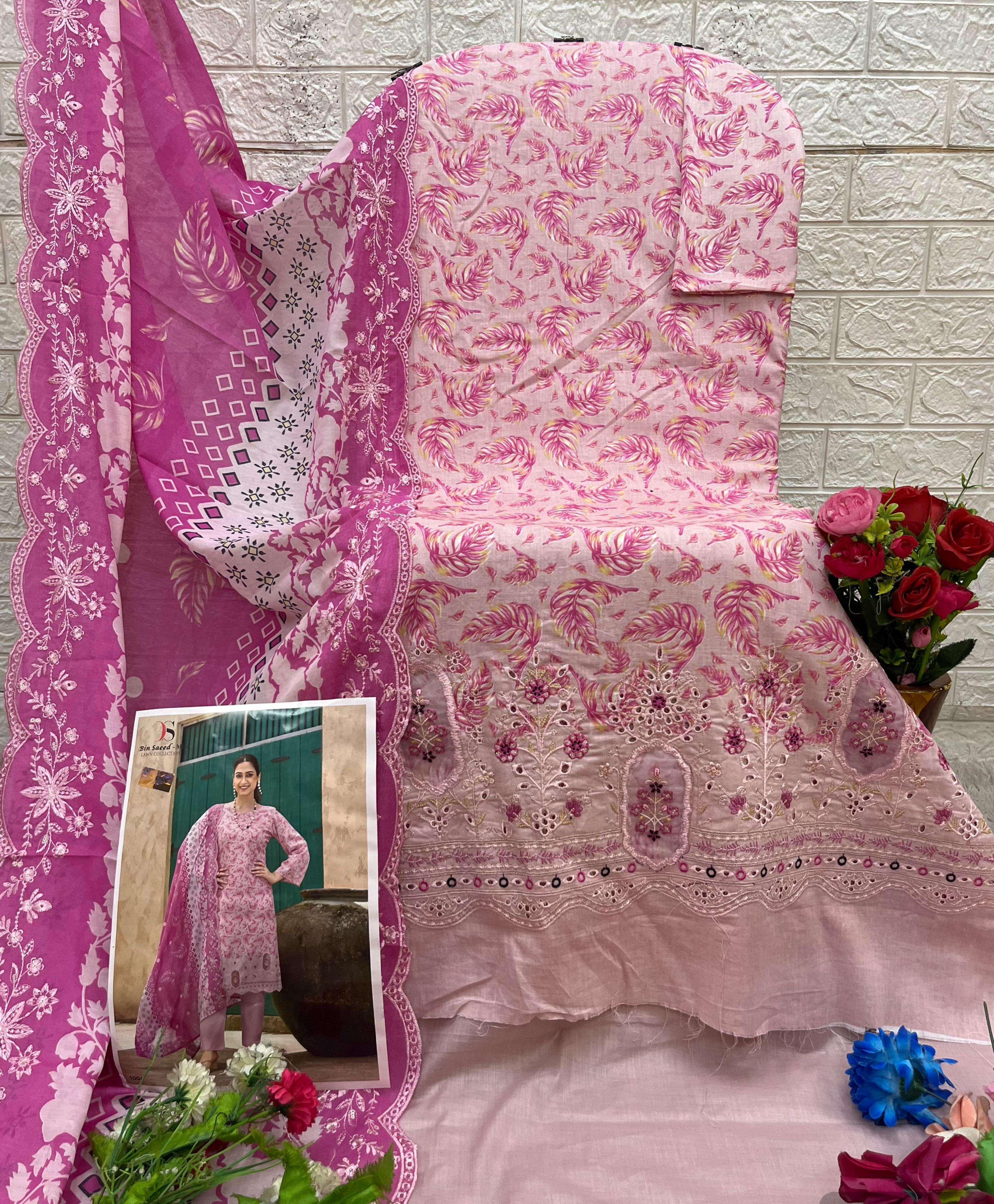 DEEPSY SUITS BIN SAEED MINI LAWN COLLECTION