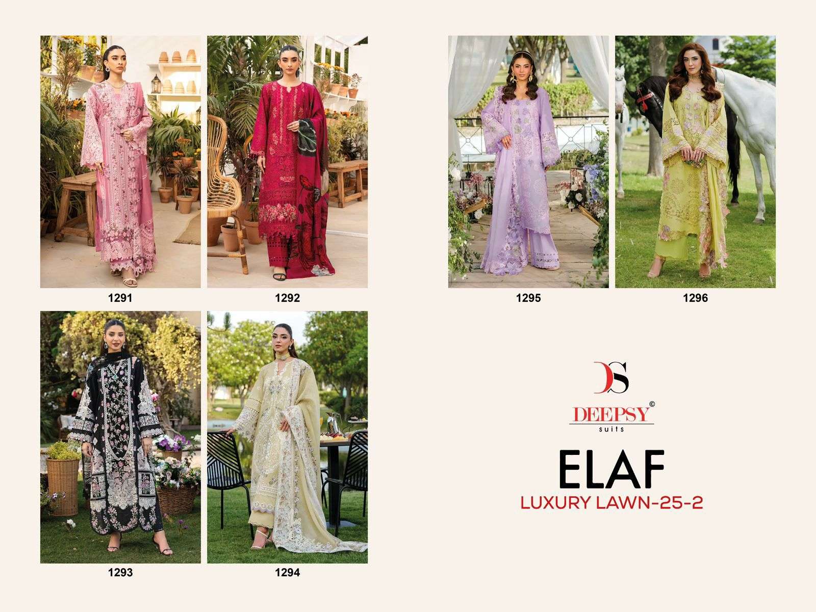 DEEPSY SUITS ELAF LUXURY LAWN 25 VOL 2
