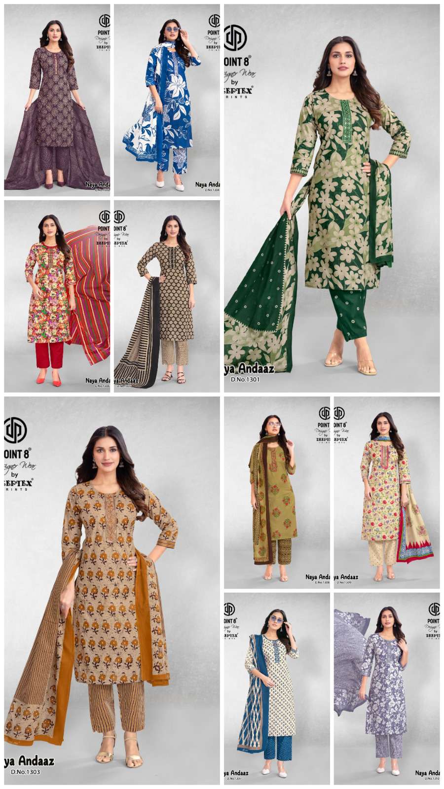 DEEPTEX PRINTS NAYA ANDAAZ VOL 13 