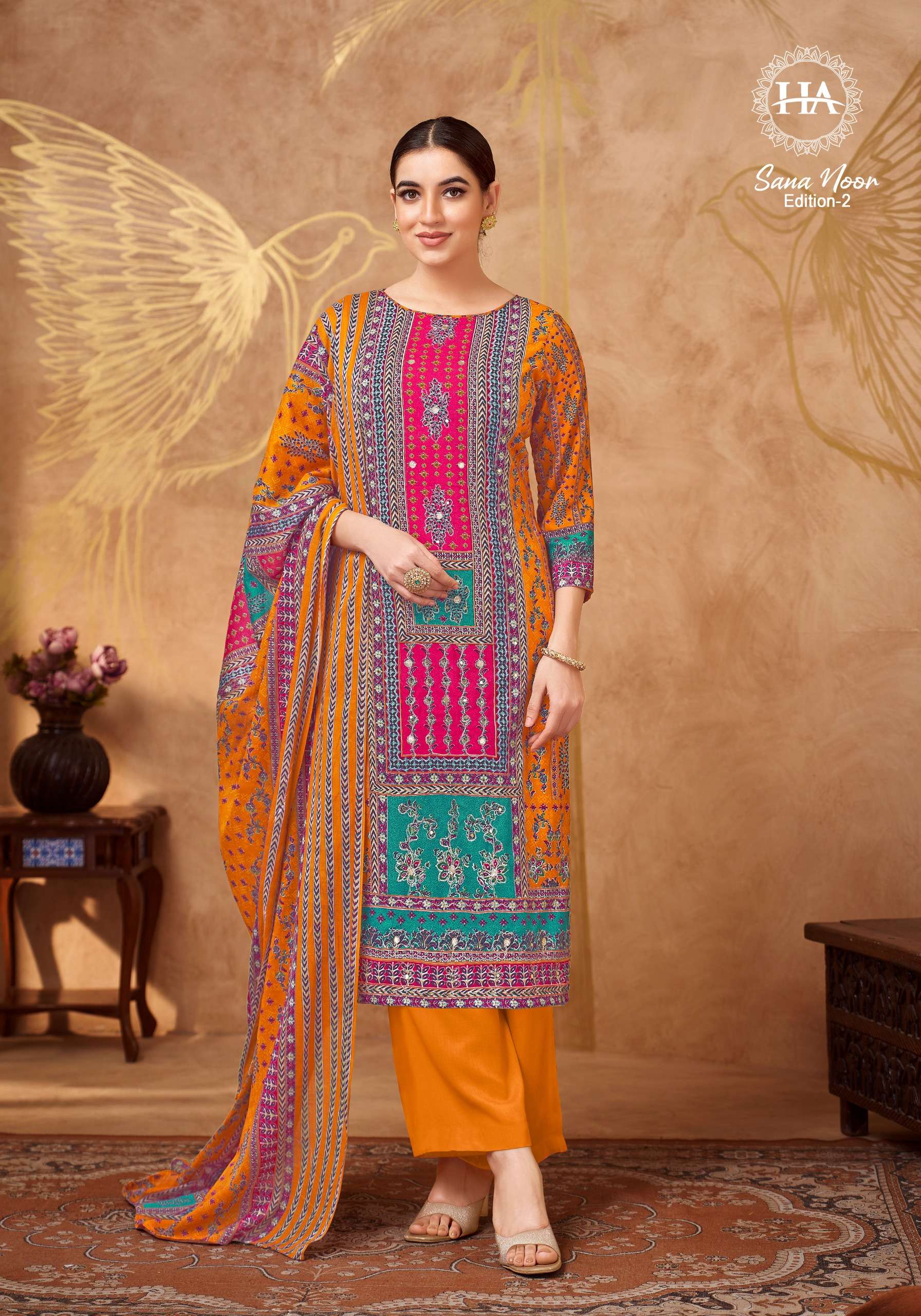 HARSHIT FASHION HUB SANA NOOR VOL 2