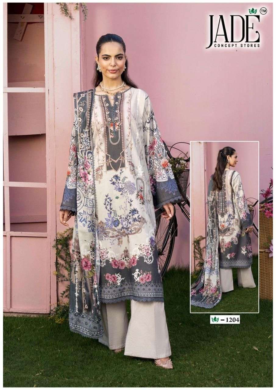 JADE CRIMSON EXCLUSIVE HEAVY LAWN COLLECTION VOL 12 NEW DESIGNS 