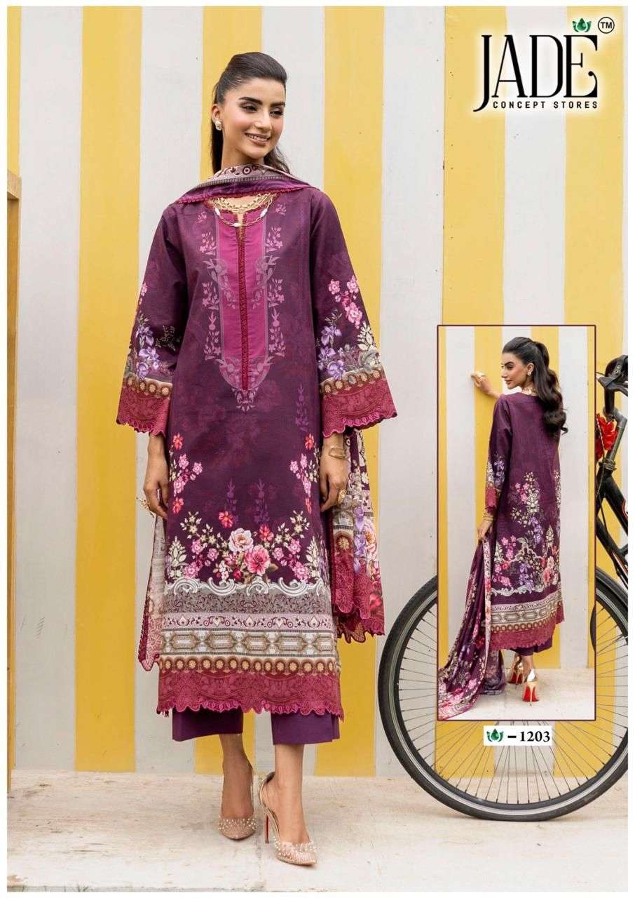 JADE CRIMSON EXCLUSIVE HEAVY LAWN COLLECTION VOL 12 NEW DESIGNS 