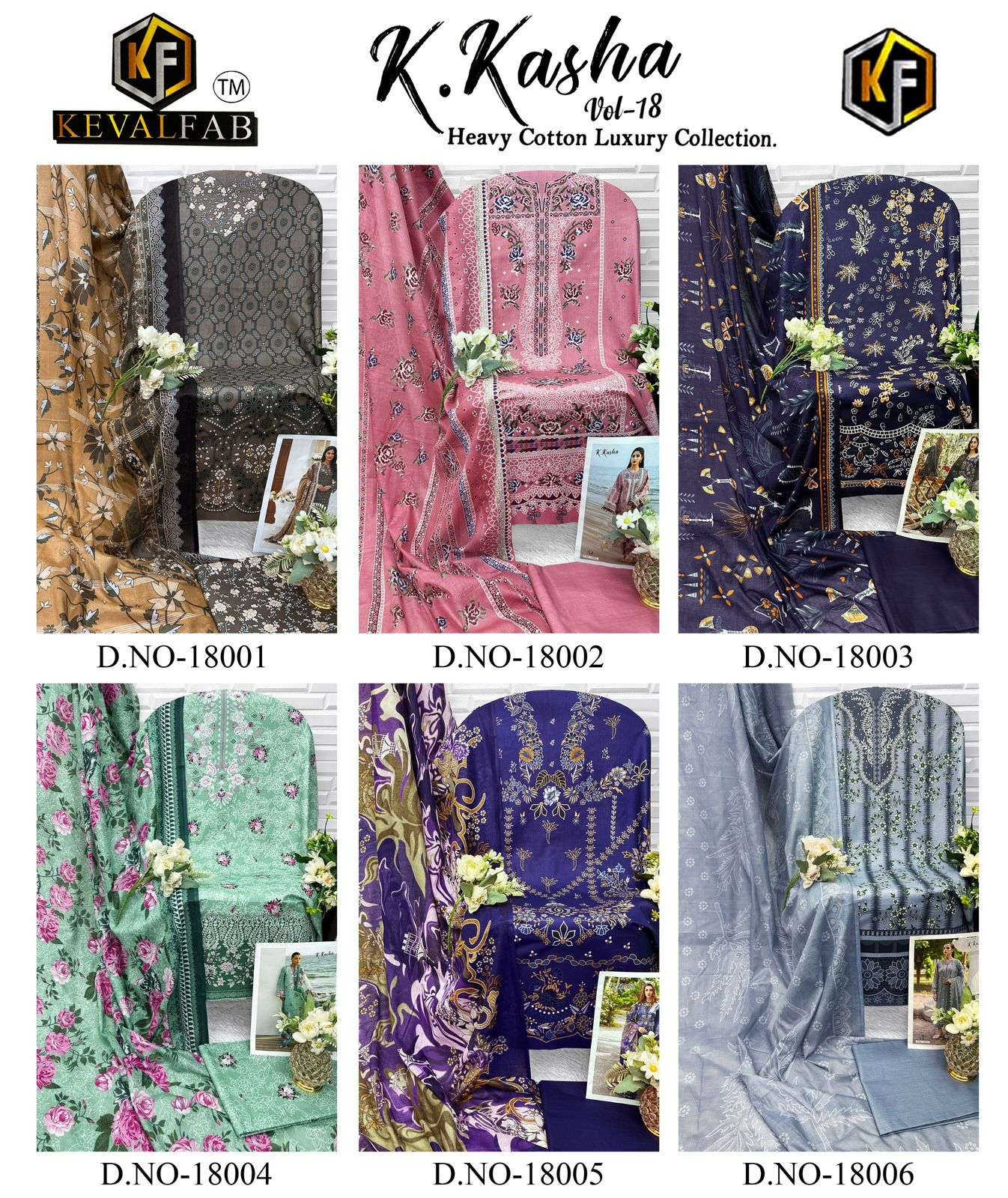 KEVAL FAB K KASHA VOL 18