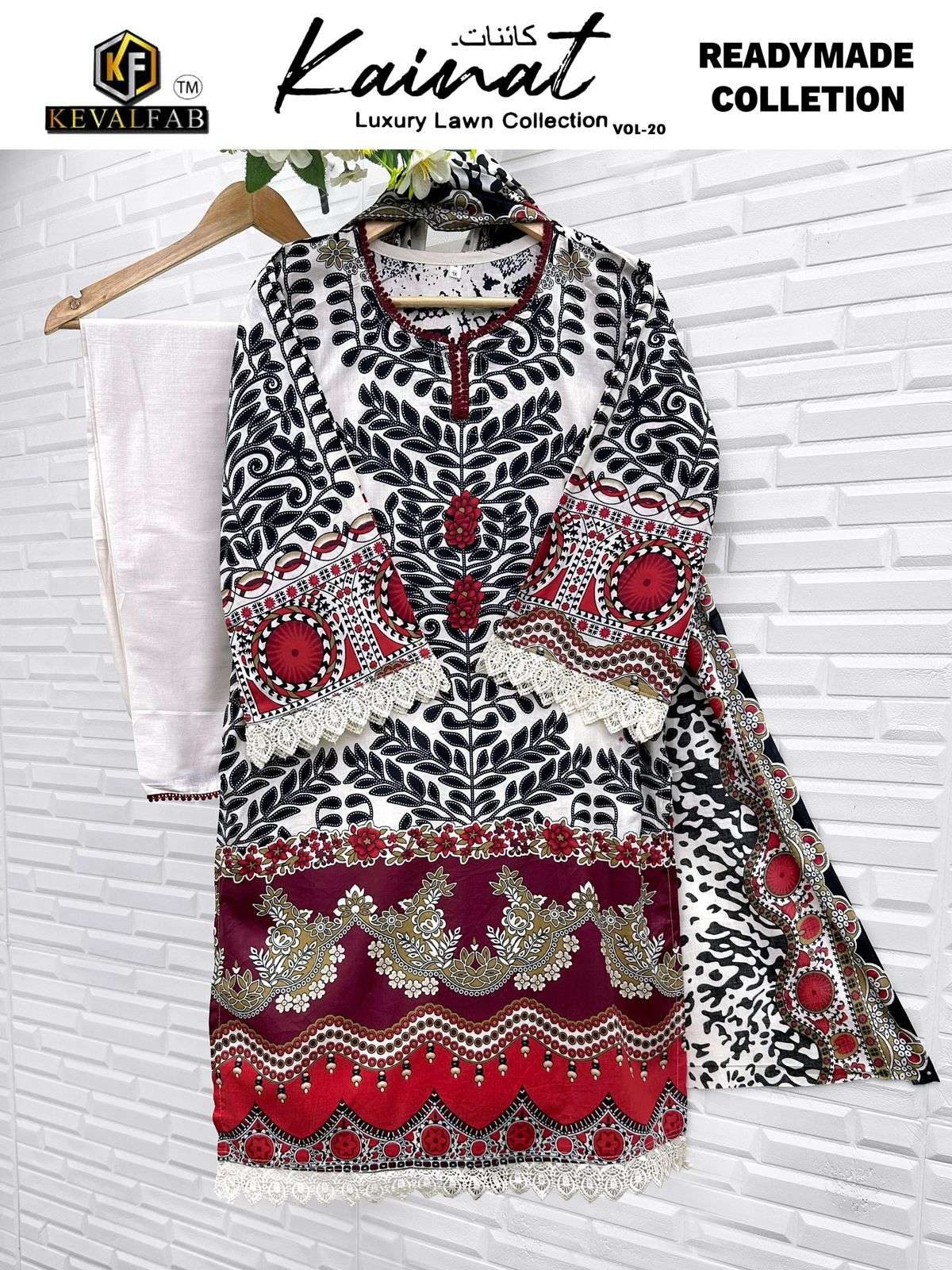 KEVAL FAB KAINAT VOL 20 READY MADE COLLECTION 
