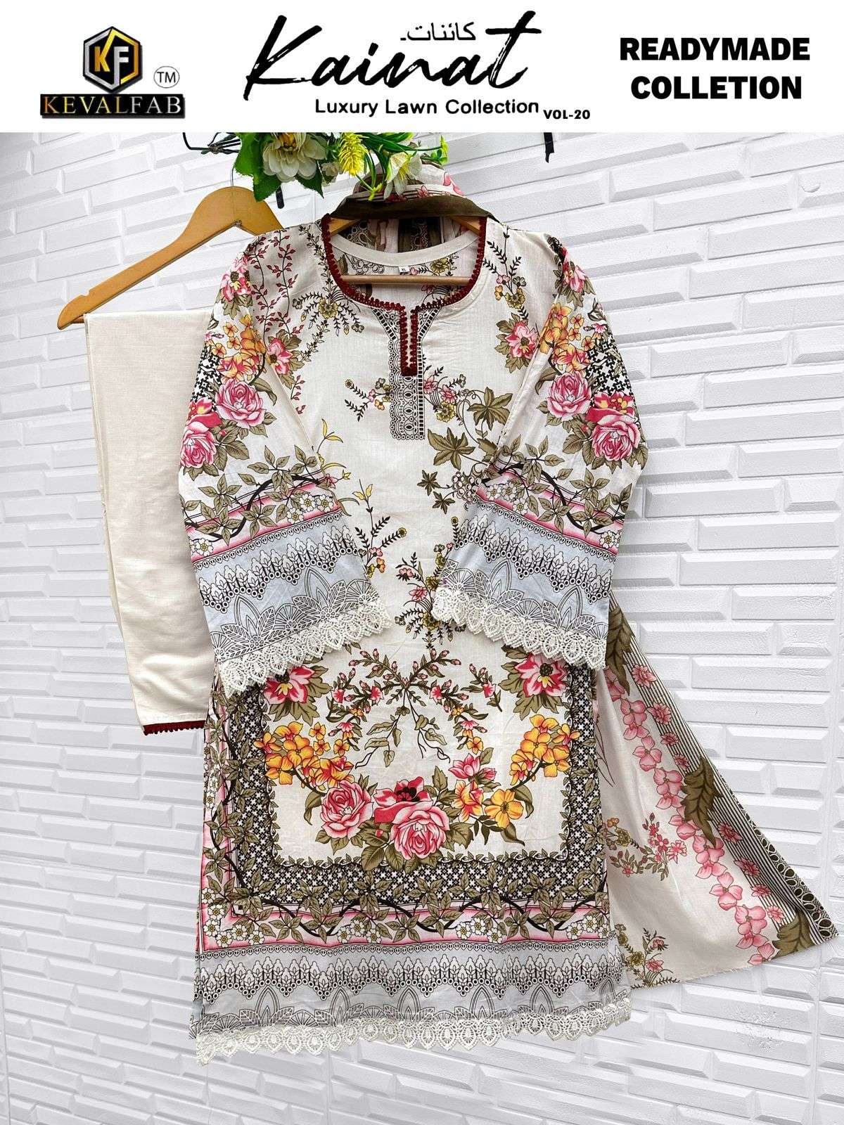 KEVAL FAB KAINAT VOL 20 READY MADE COLLECTION 