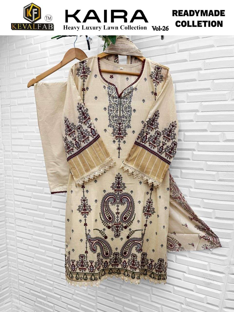 KEVAL FAB KAIRA VOL 26 READY MADE COLLECTION 