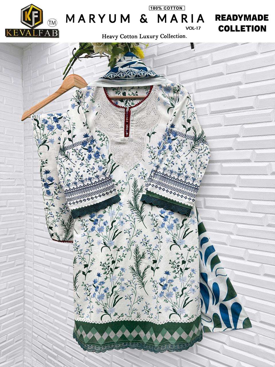 KEVAL FAB MARYUM & MARIA VOL 17 READY MADE COLLECTION 