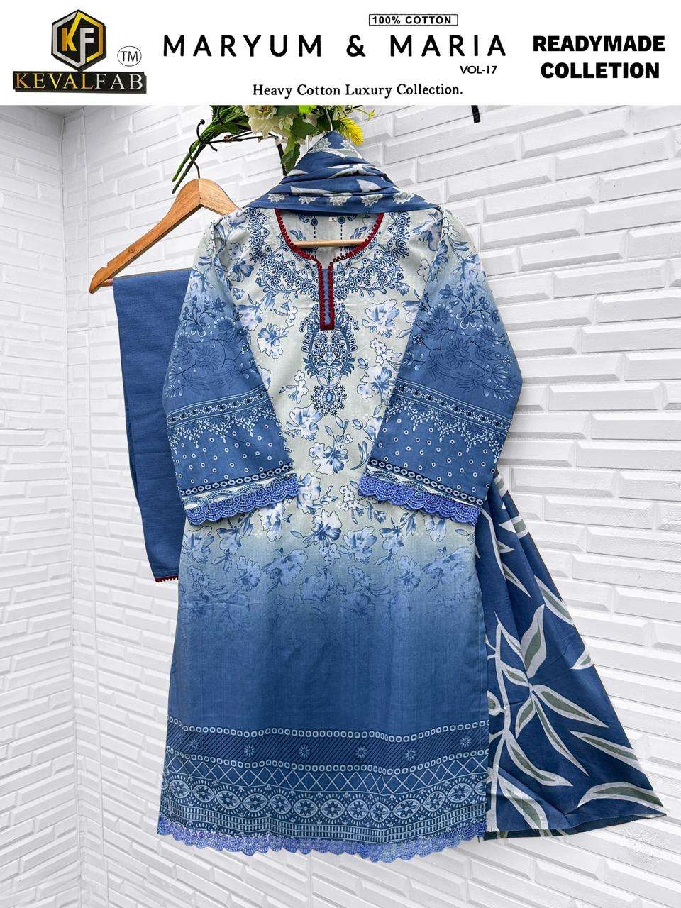 KEVAL FAB MARYUM & MARIA VOL 17 READY MADE COLLECTION 