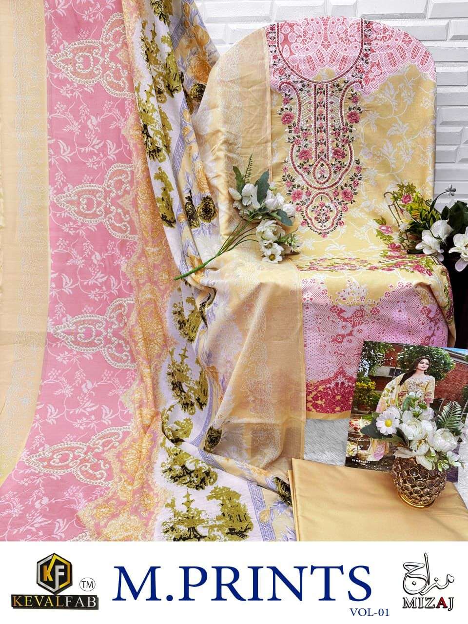 KEVAL FAB MIZAJ  M PRINTS VOL 1 