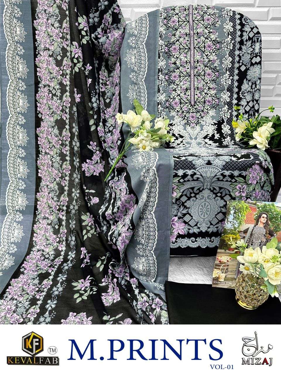 KEVAL FAB MIZAJ  M PRINTS VOL 1 