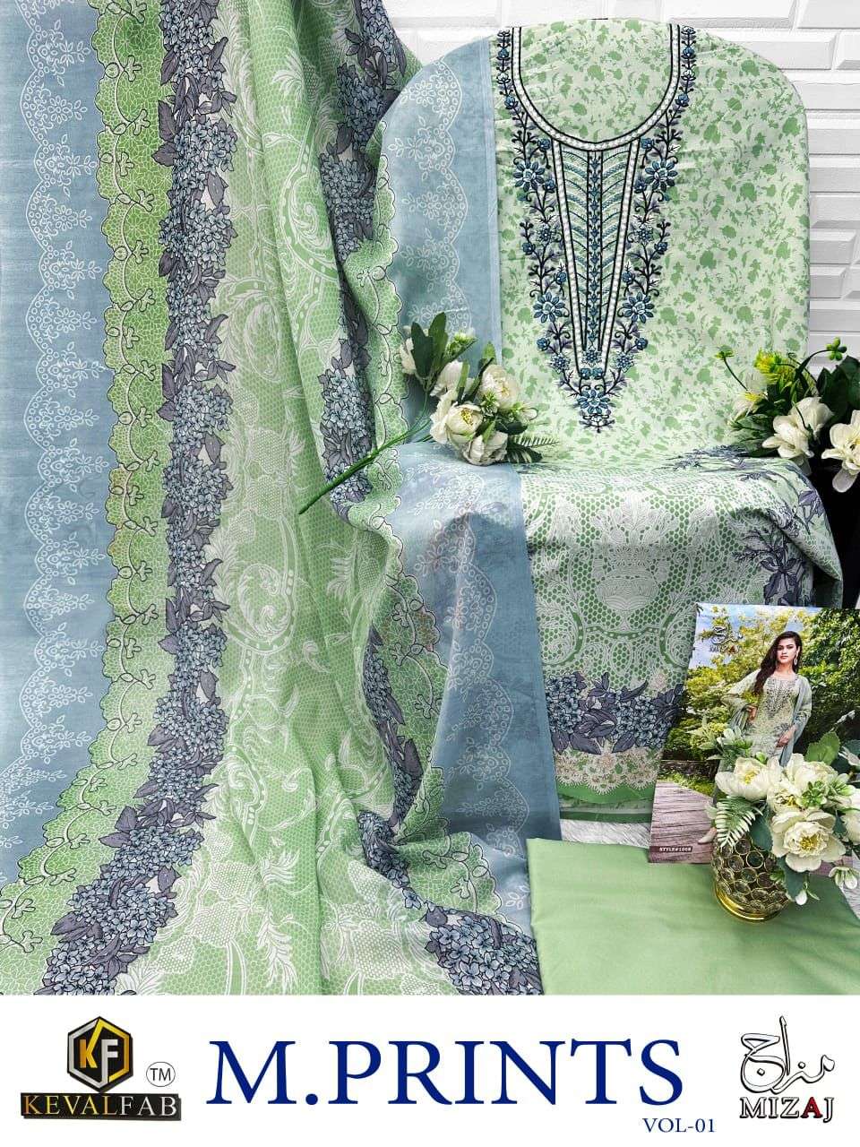 KEVAL FAB MIZAJ  M PRINTS VOL 1 