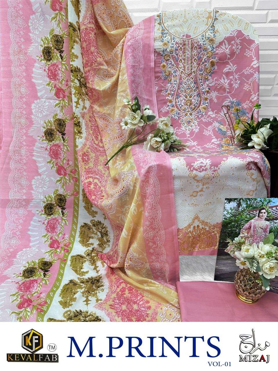 KEVAL FAB MIZAJ  M PRINTS VOL 1 
