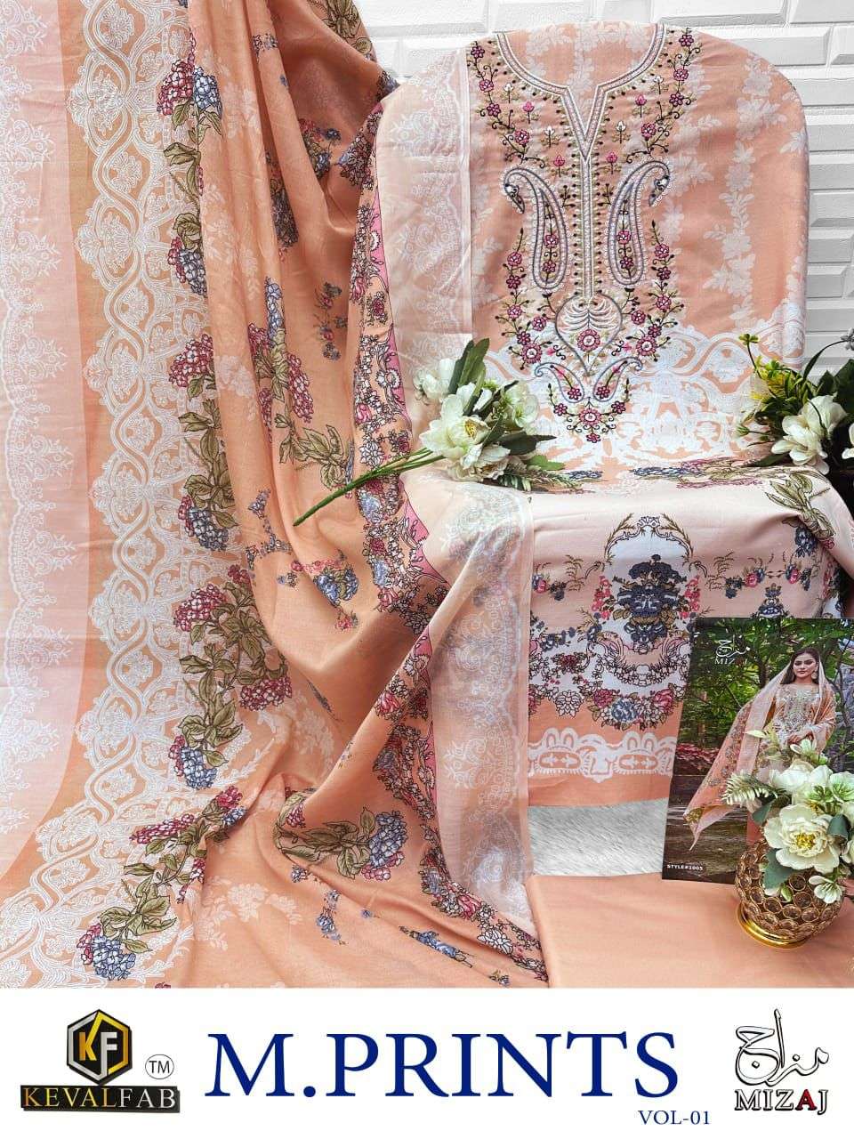 KEVAL FAB MIZAJ  M PRINTS VOL 1 