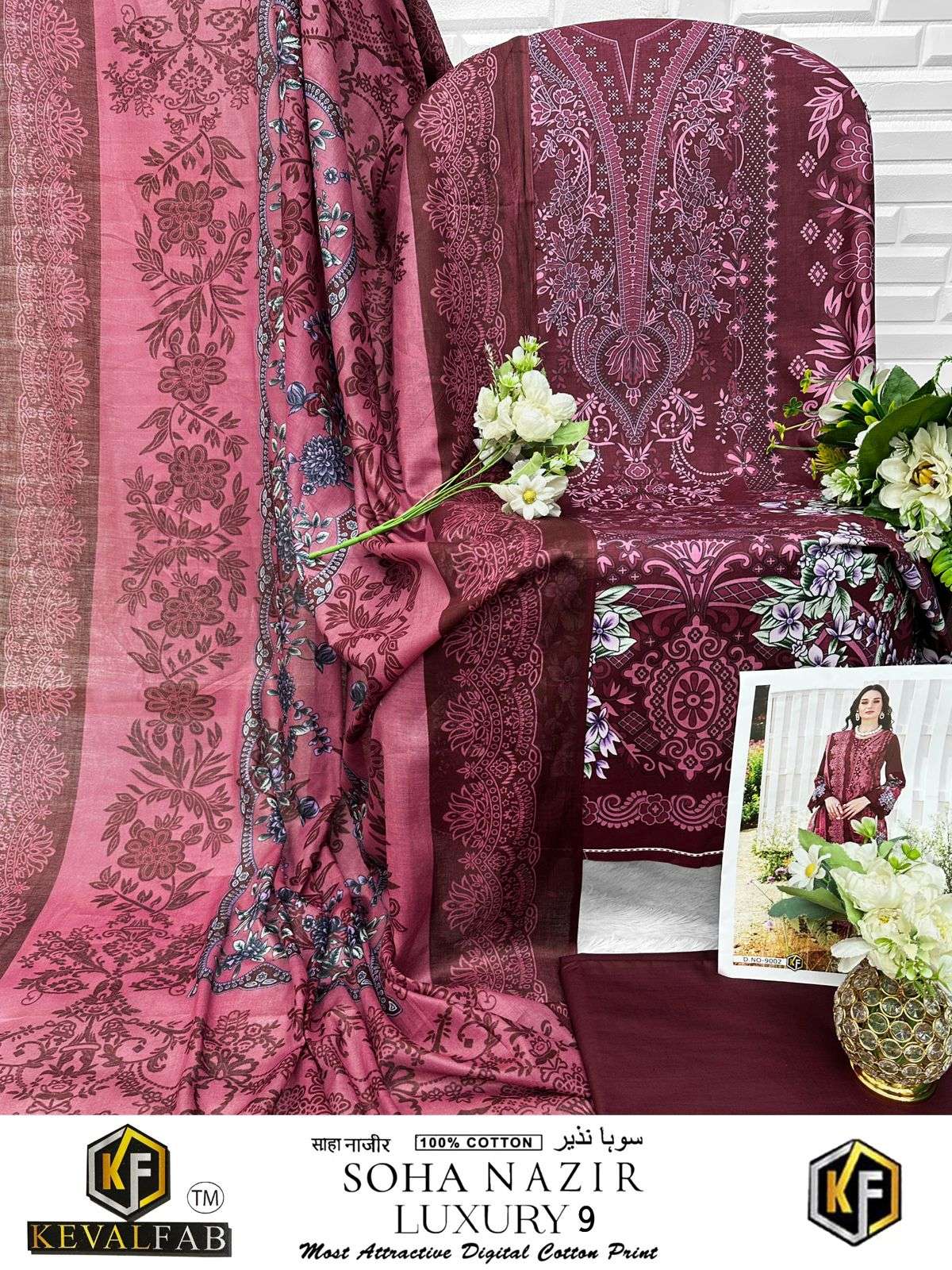 KEVAL FAB SOHA NAZIR VOL 9 