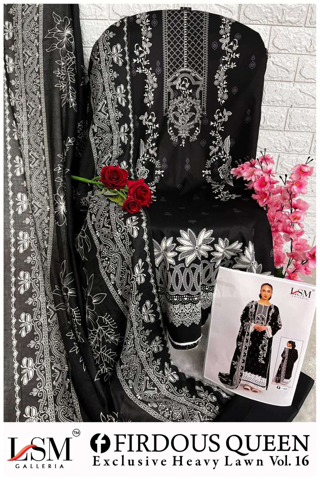 LSM GALLERIA FIRDOUS QUEEN LAWN VOL 16
