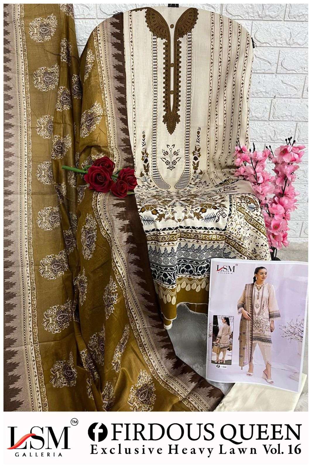 LSM GALLERIA FIRDOUS QUEEN LAWN VOL 16