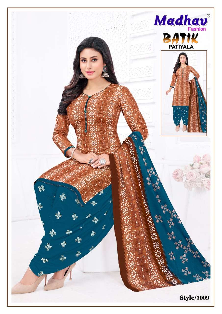 MADHAV FASHION BATIK PATIYALA VOL 7 