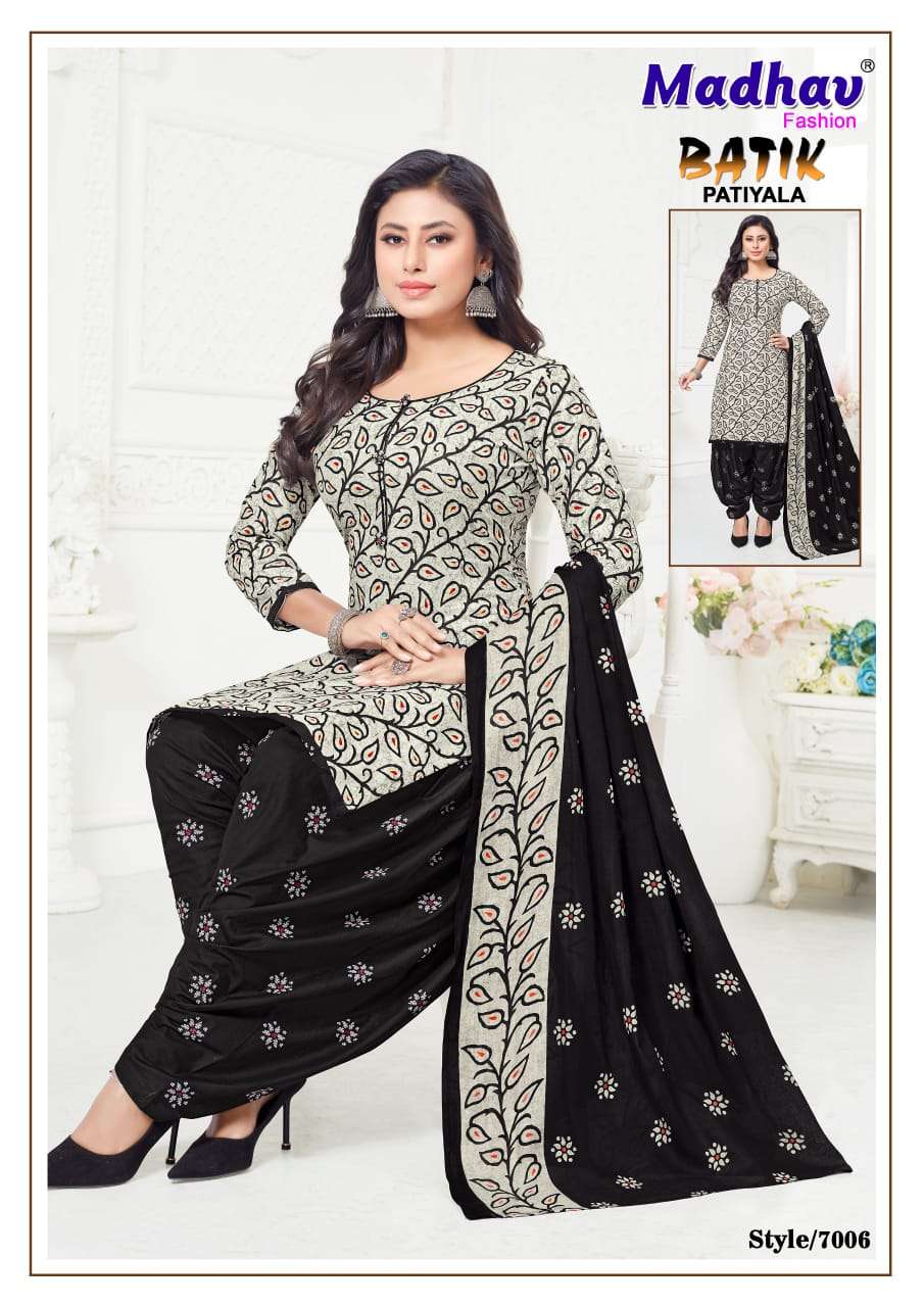 MADHAV FASHION BATIK PATIYALA VOL 7 