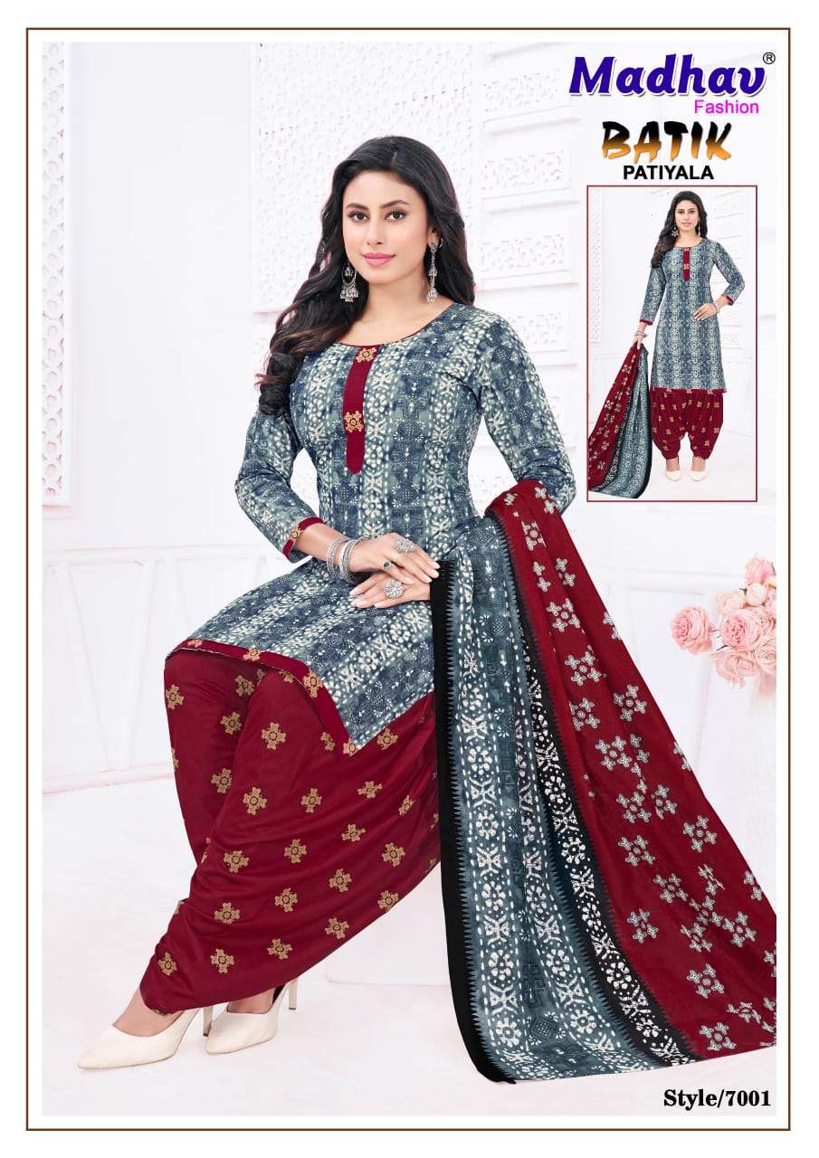 MADHAV FASHION BATIK PATIYALA VOL 7 