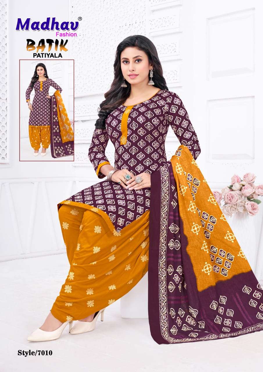 MADHAV FASHION BATIK PATIYALA VOL 7 