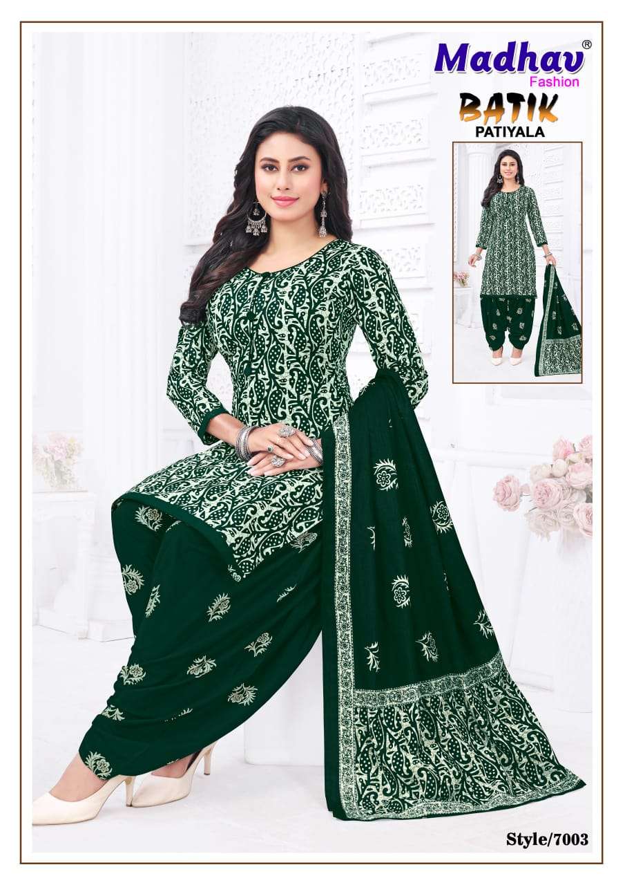 MADHAV FASHION BATIK PATIYALA VOL 7 