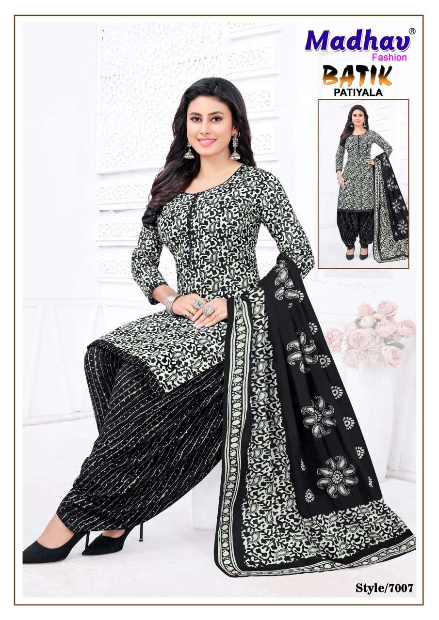 MADHAV FASHION BATIK PATIYALA VOL 7 