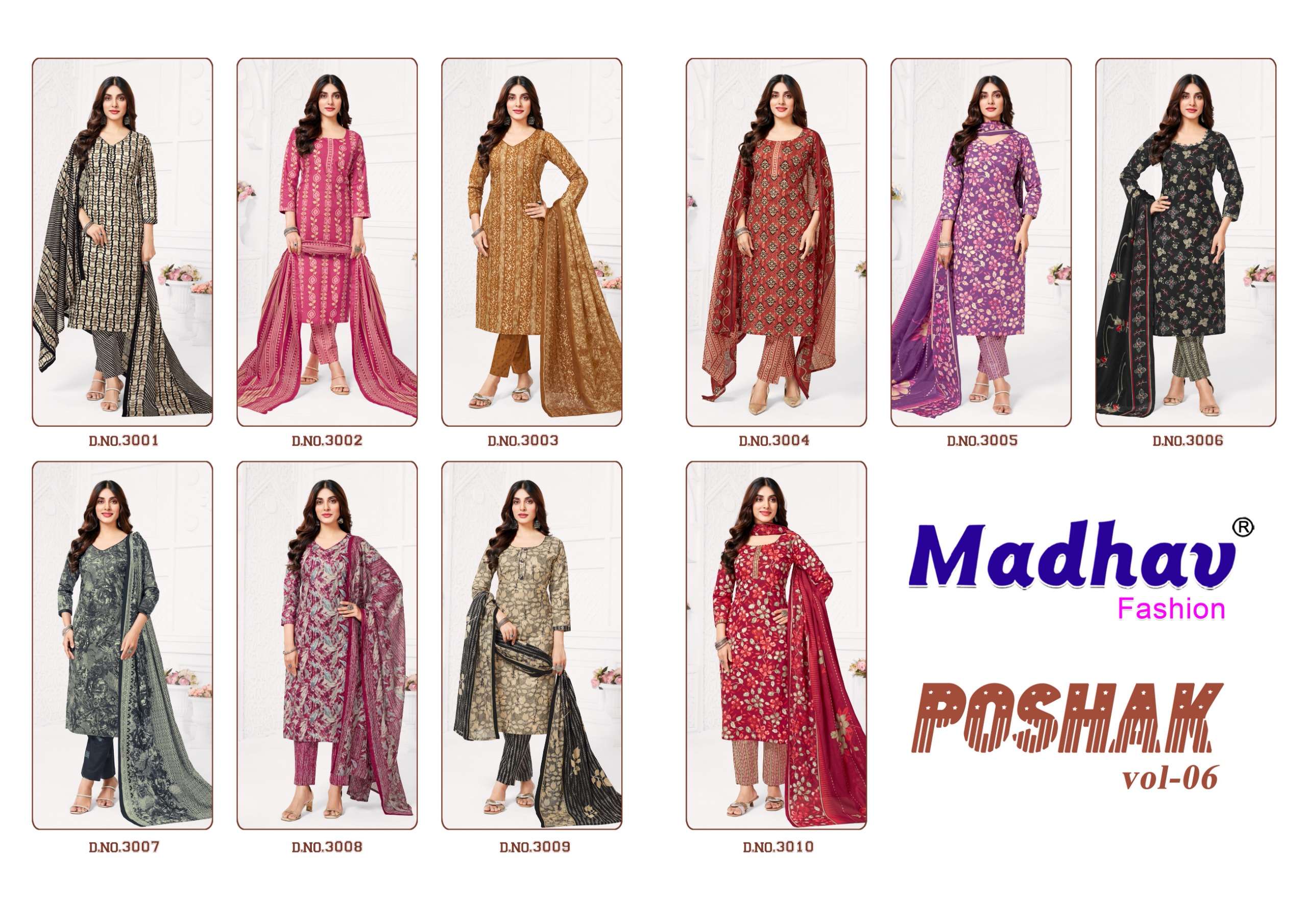 MADHAV FASHION POSHAK VOL 6 