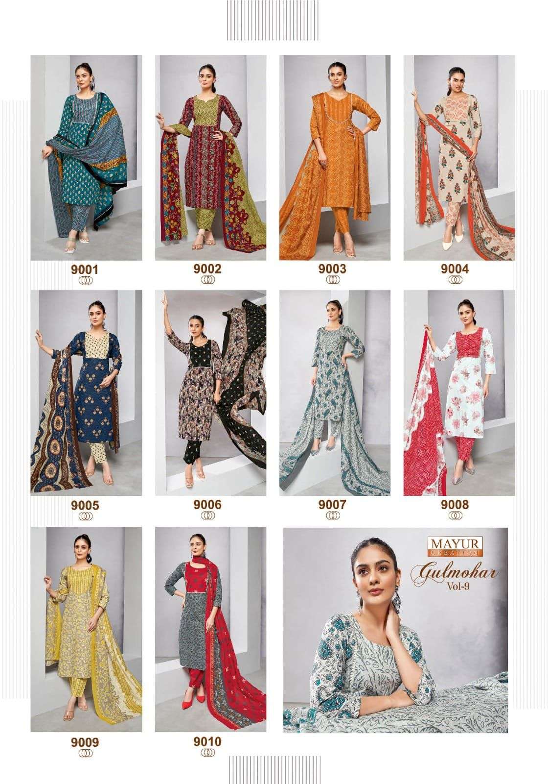MAYUR CREATION GULMOHAR VOL 9 READY MADE COLLECTION 
