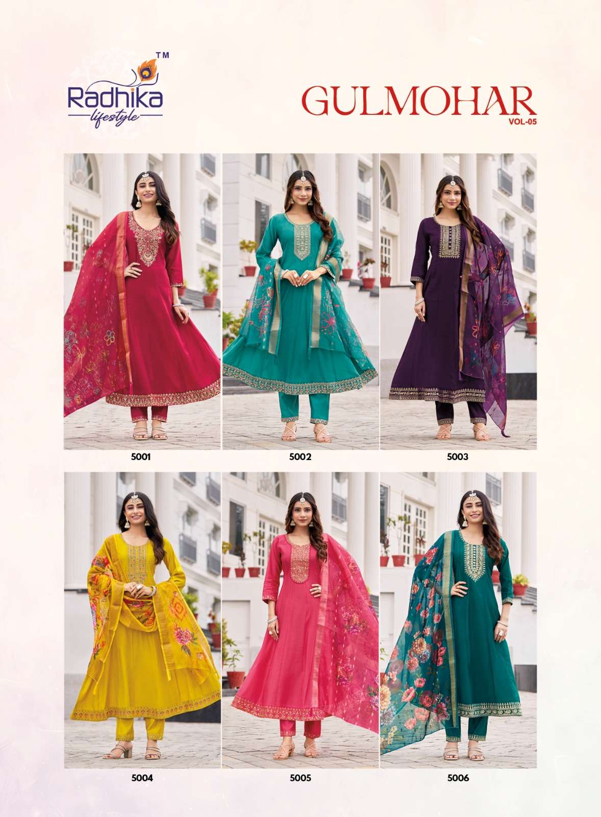  RADHIKA LIFESTYLE GULMOHAR VOL 5 