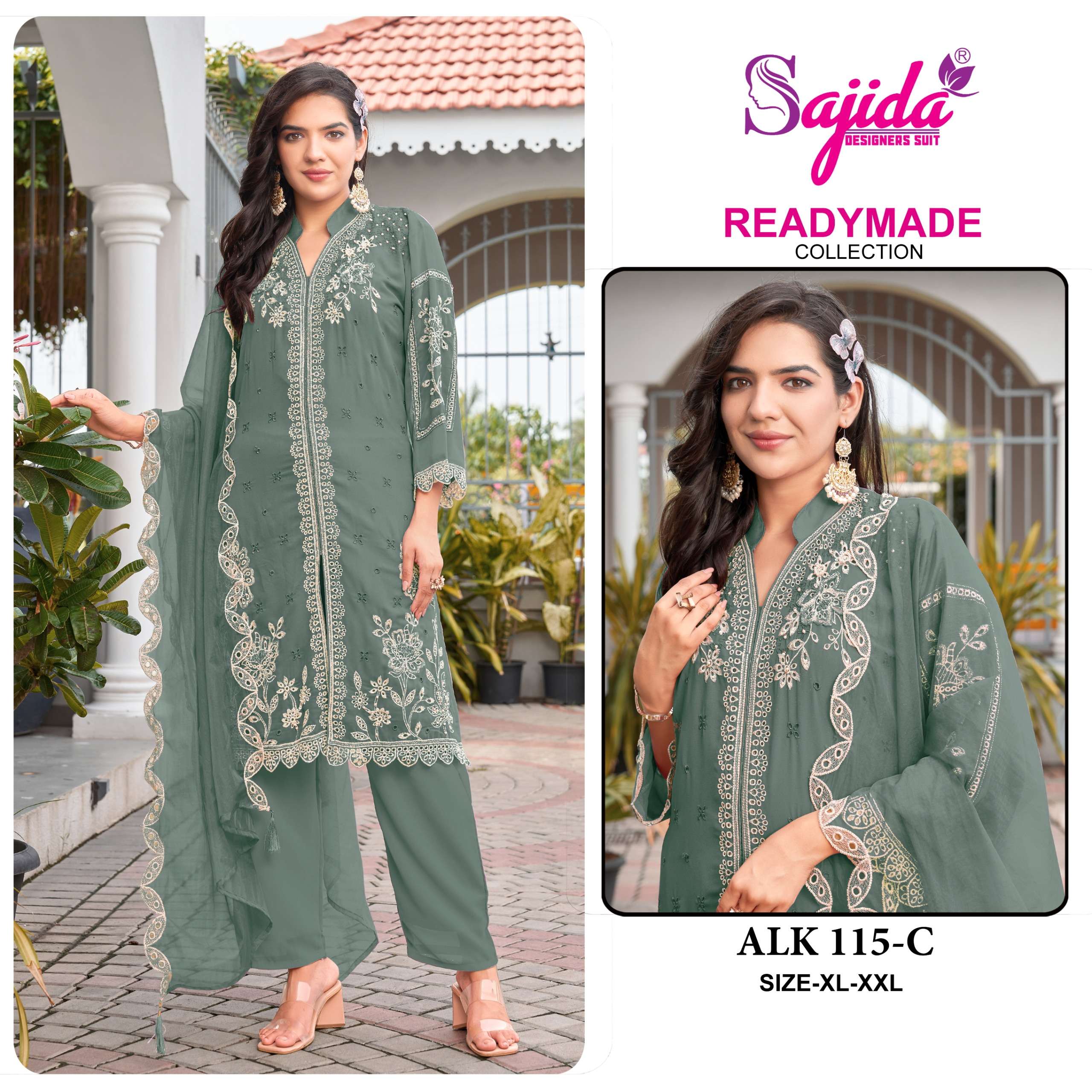 SAJIDA DESIGNER ALK 115