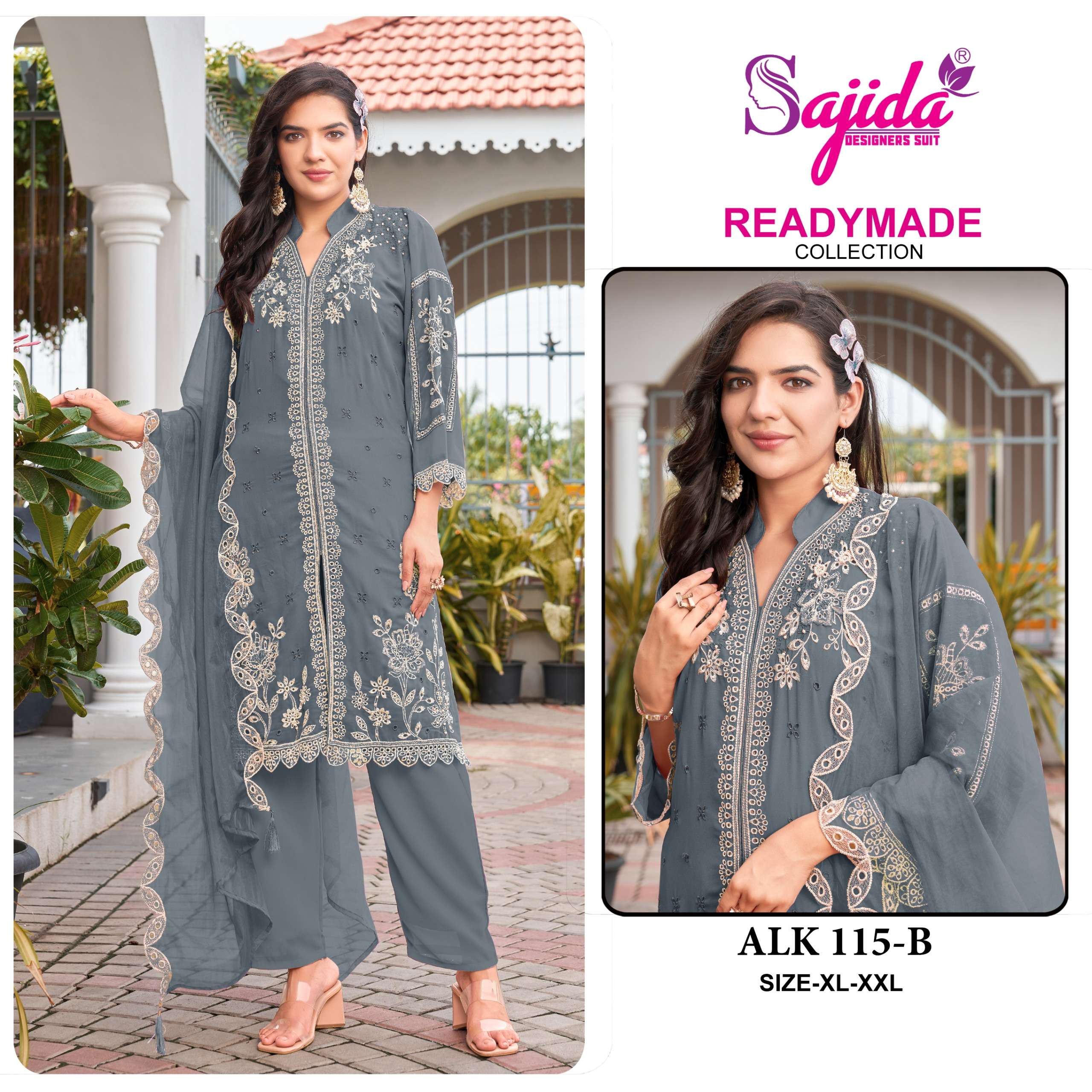 SAJIDA DESIGNER ALK 115