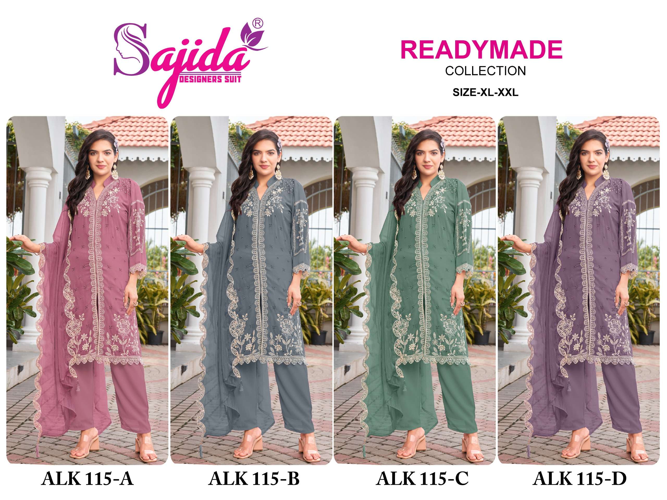SAJIDA DESIGNER ALK 115