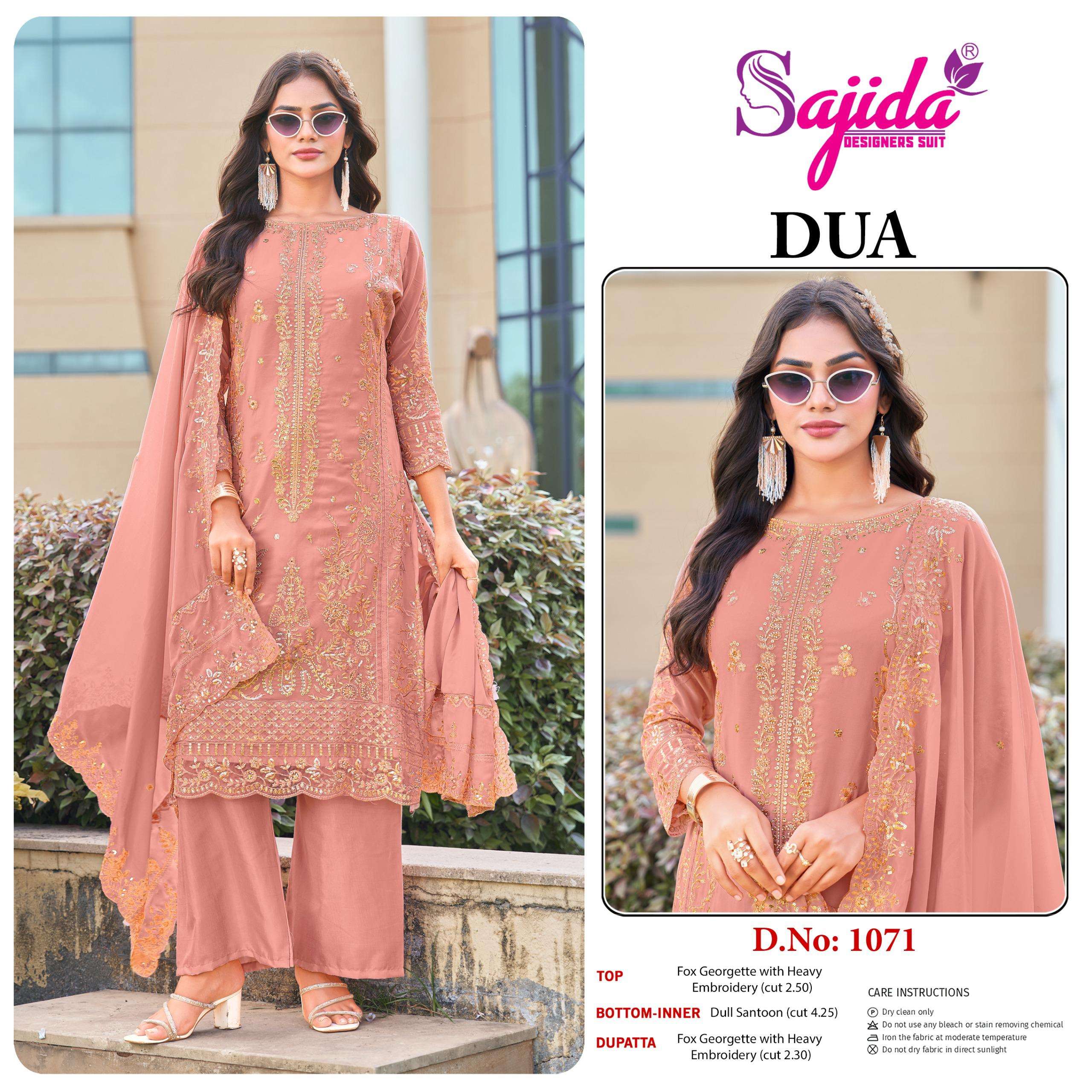 SAJIDA DESIGNER DUA 