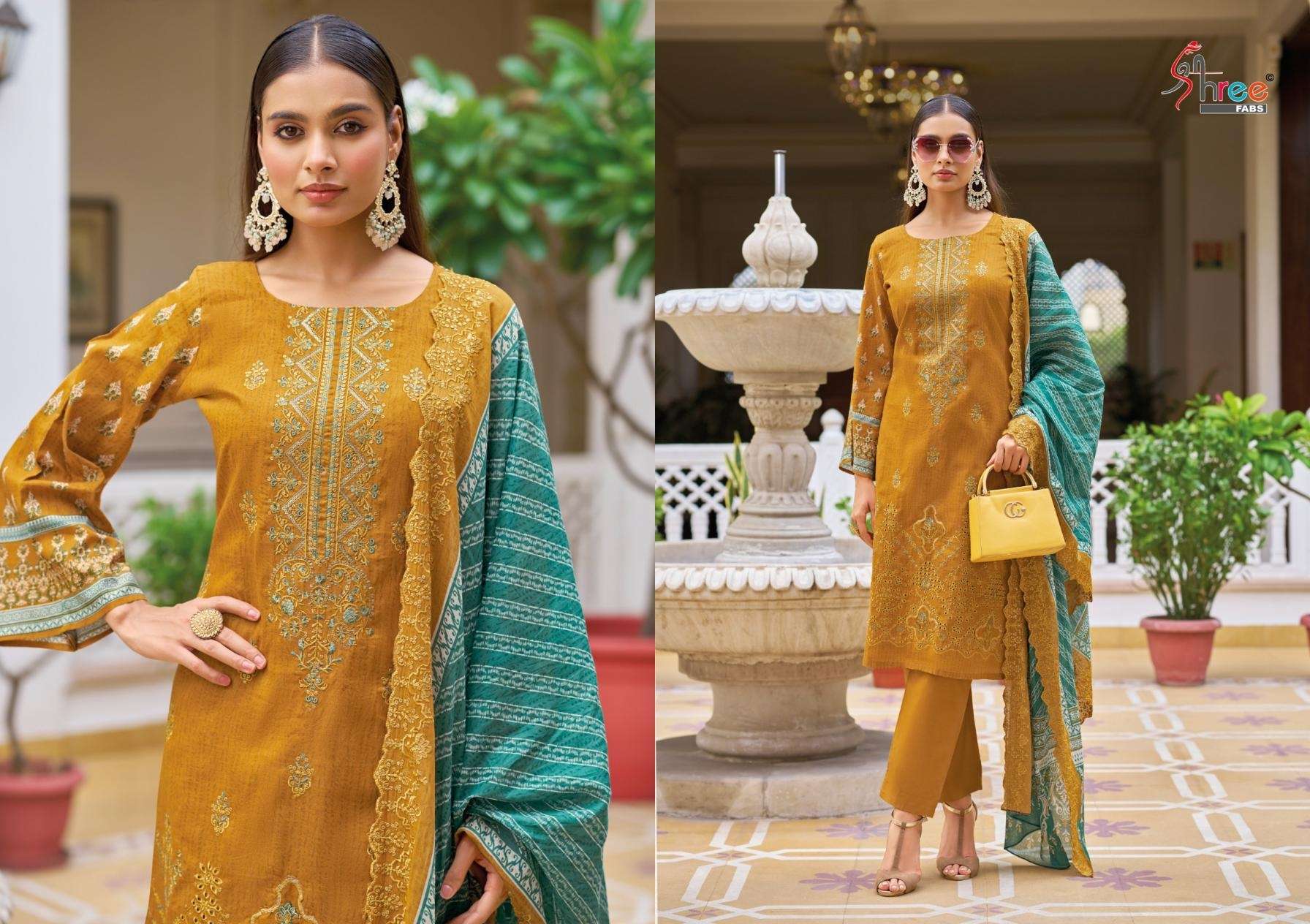 SHREE FABS BIN SAEED LAWN COLLECTION VOL 22 