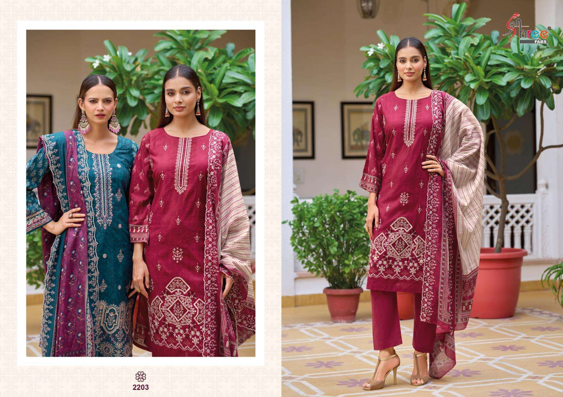 SHREE FABS BIN SAEED LAWN COLLECTION VOL 22 