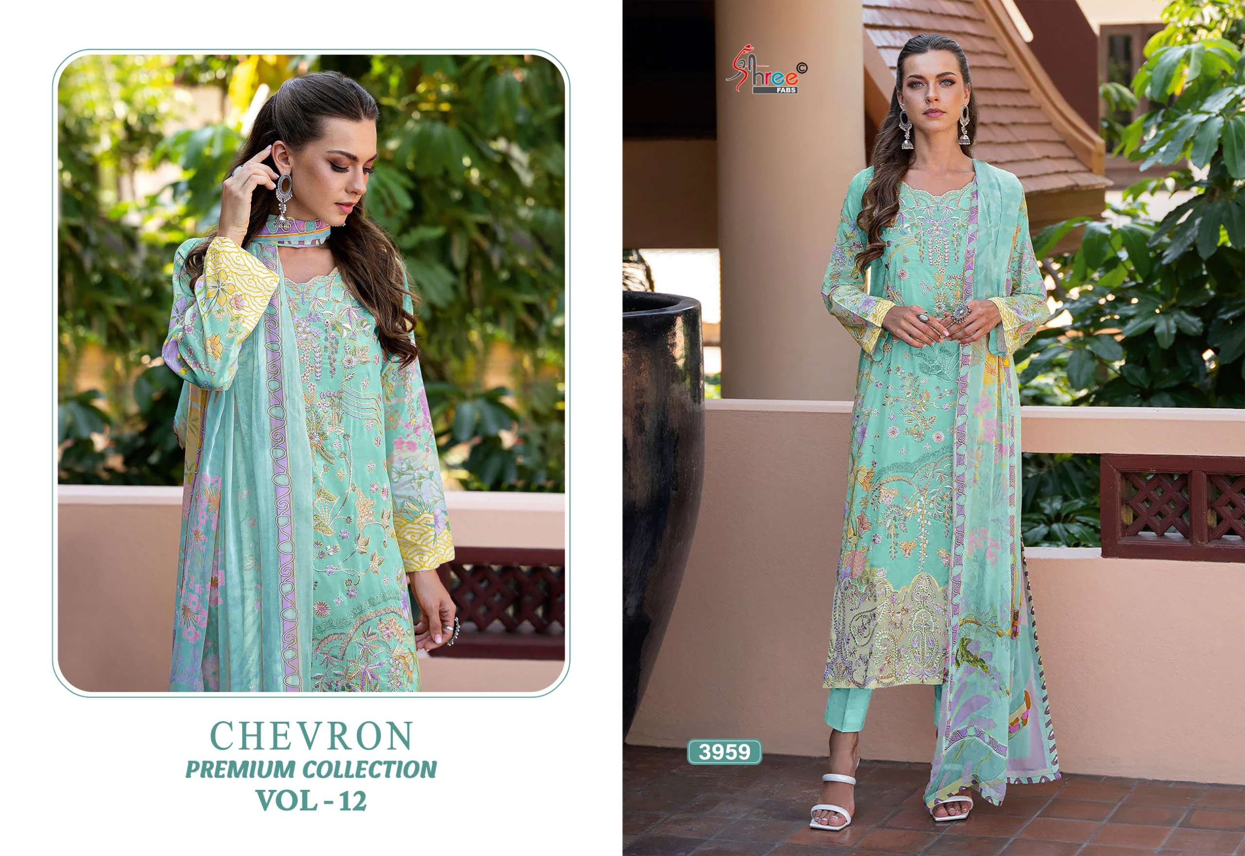 SHREE FABS CHEVRON PREMIUM COLLECTION VOL 12