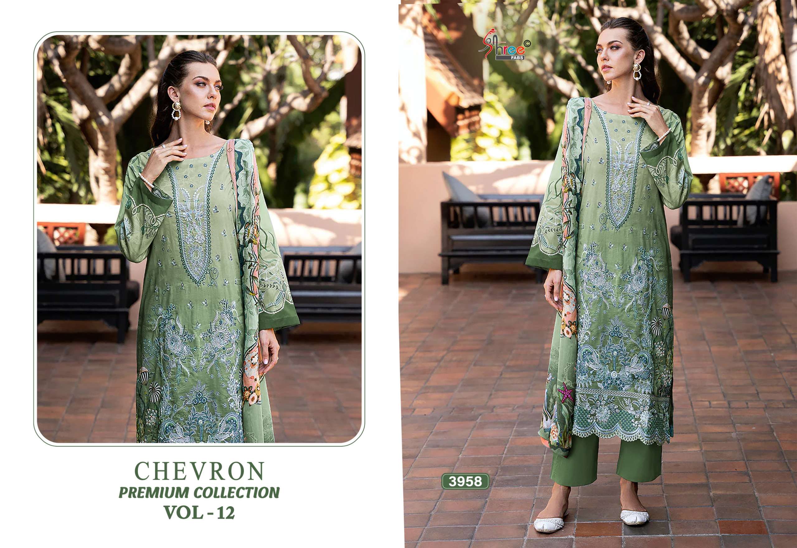 SHREE FABS CHEVRON PREMIUM COLLECTION VOL 12