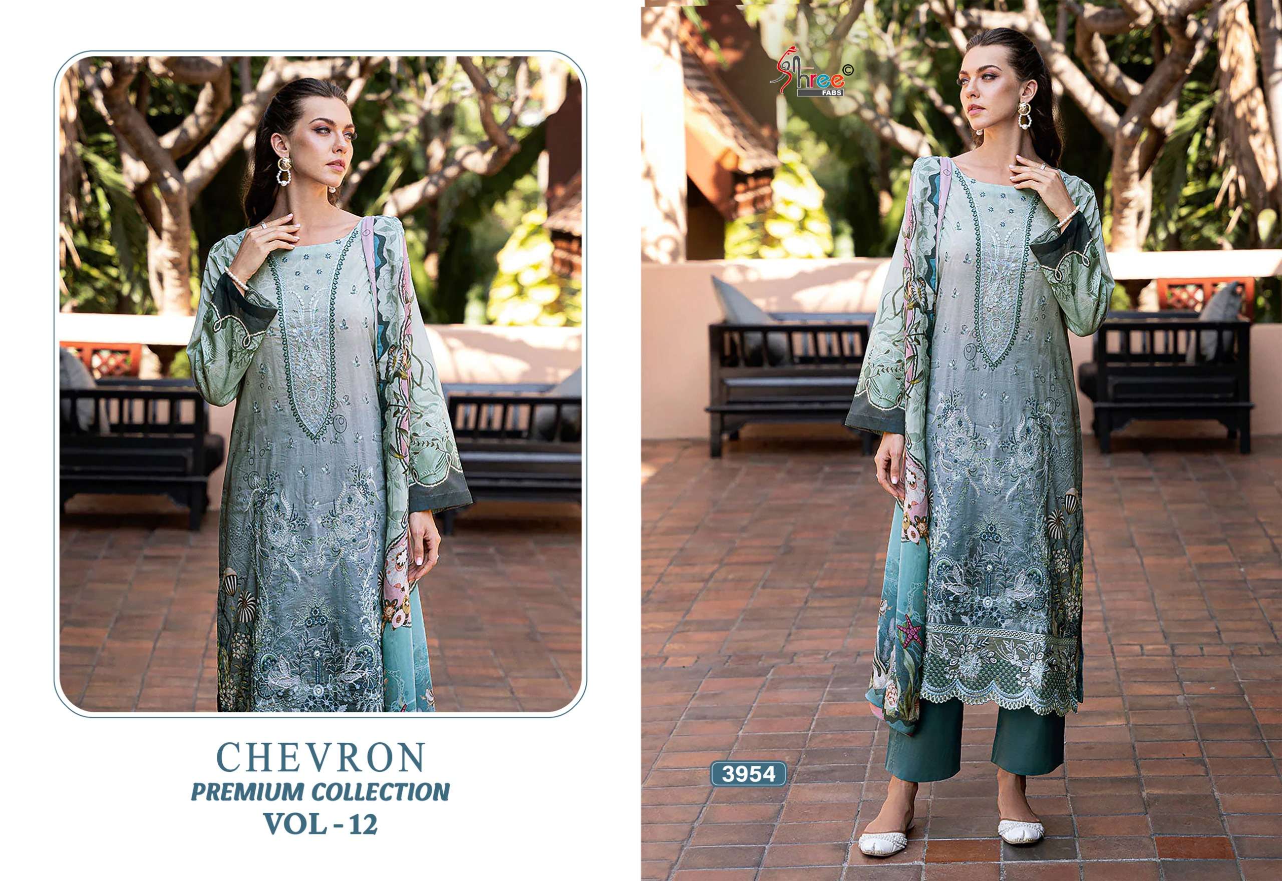SHREE FABS CHEVRON PREMIUM COLLECTION VOL 12