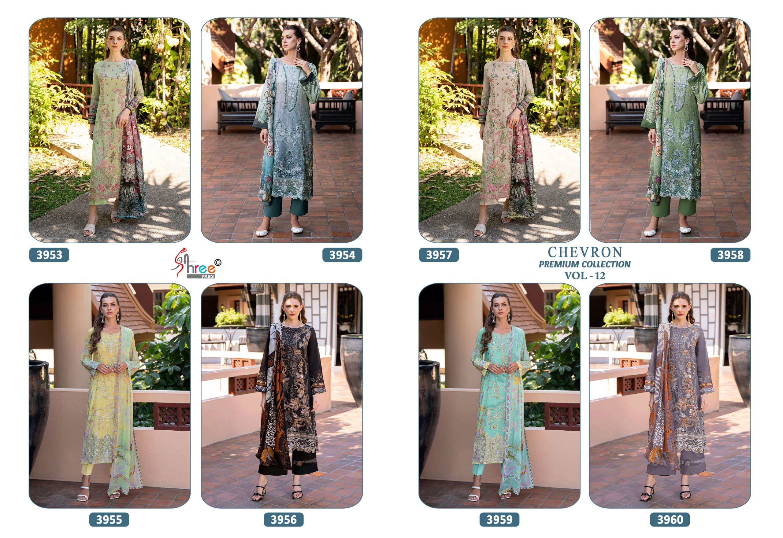 SHREE FABS CHEVRON PREMIUM COLLECTION VOL 12