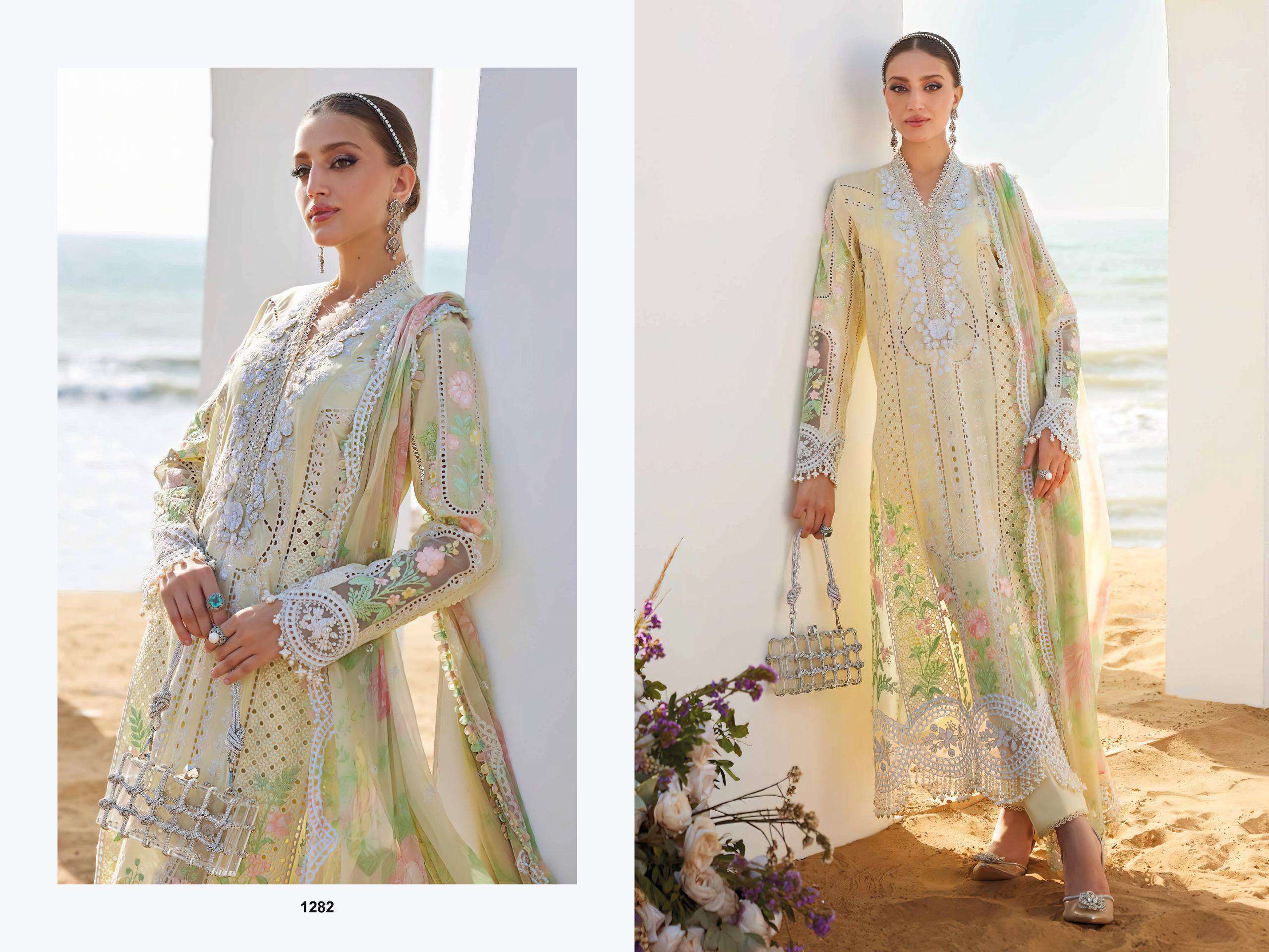 SHREE FABS MARIA B PREMIUM EMBROIDERED 25 VOL 2