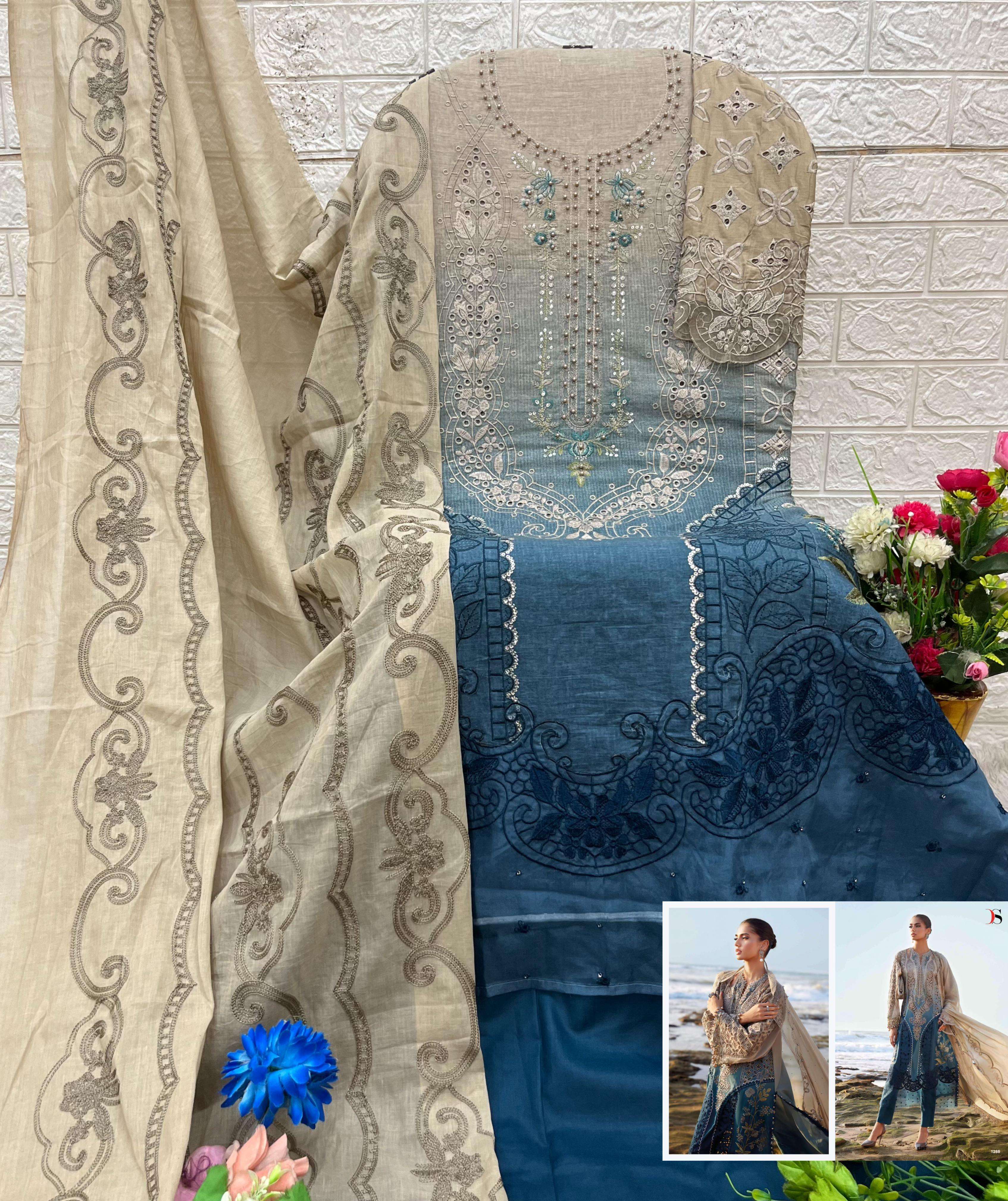 SHREE FABS MARIA B PREMIUM EMBROIDERED 25 VOL 2