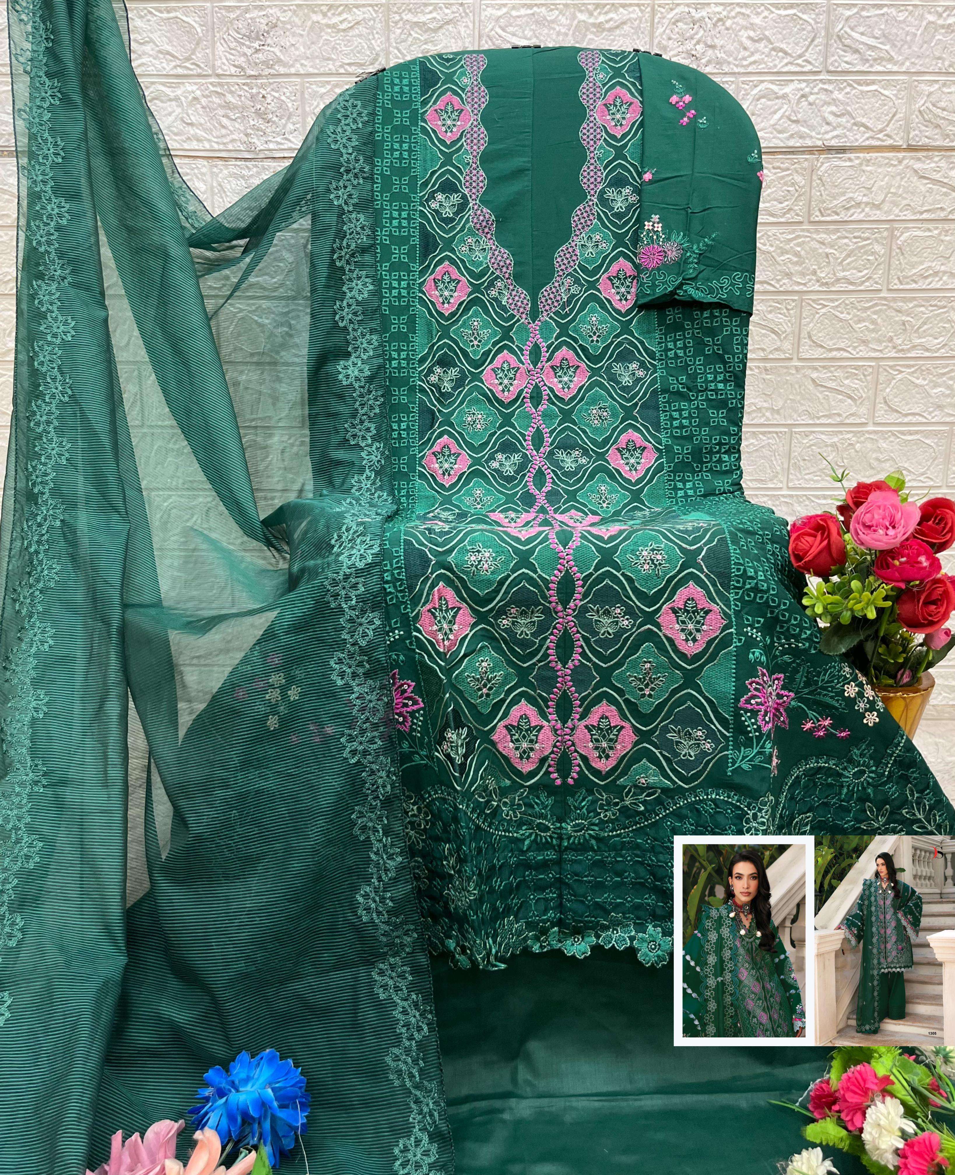 SHREE FABS MARIA B PREMIUM EMBROIDERED 25 VOL 3 