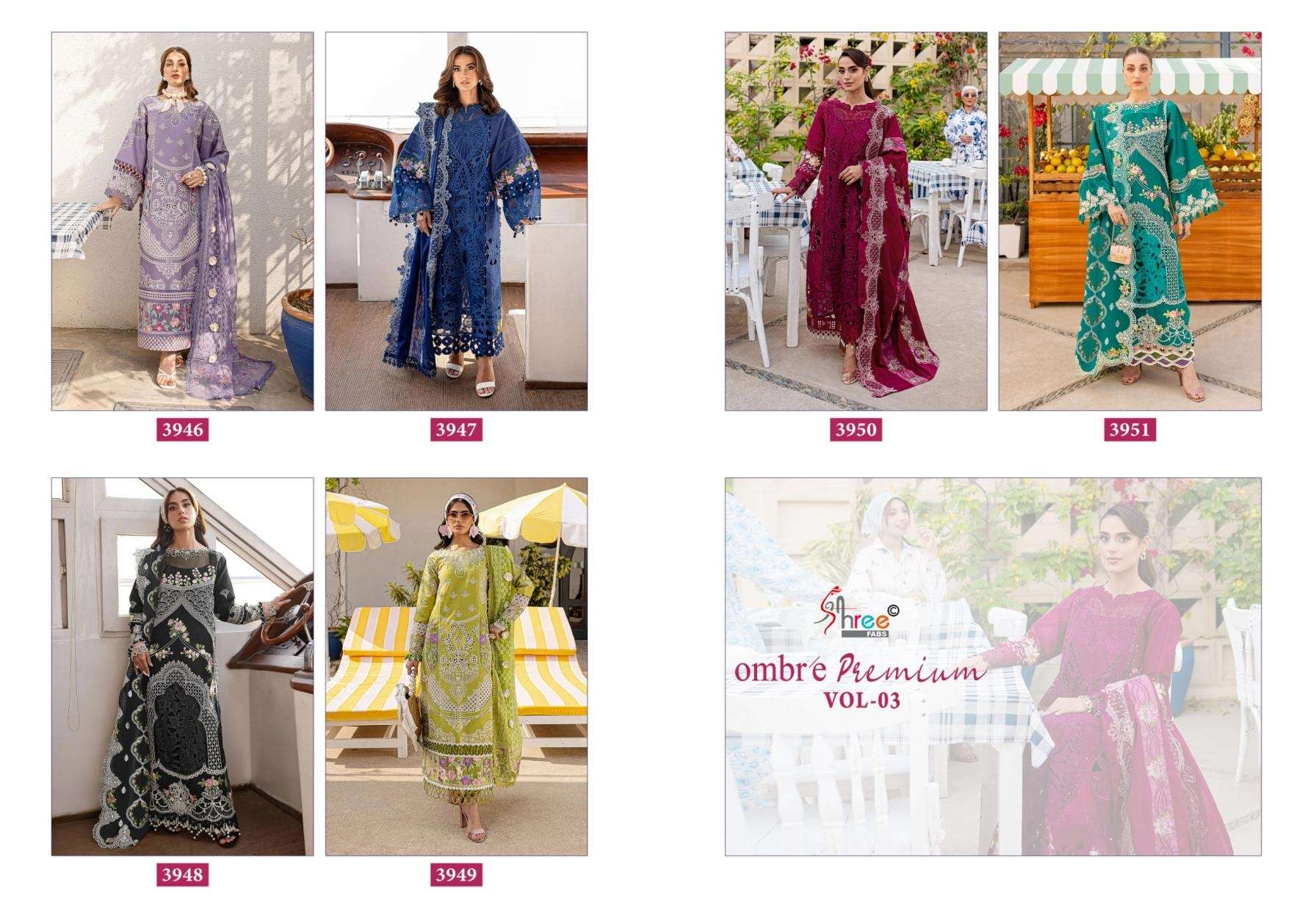 SHREE FABS OMBRE PREMIUM VOL 3 