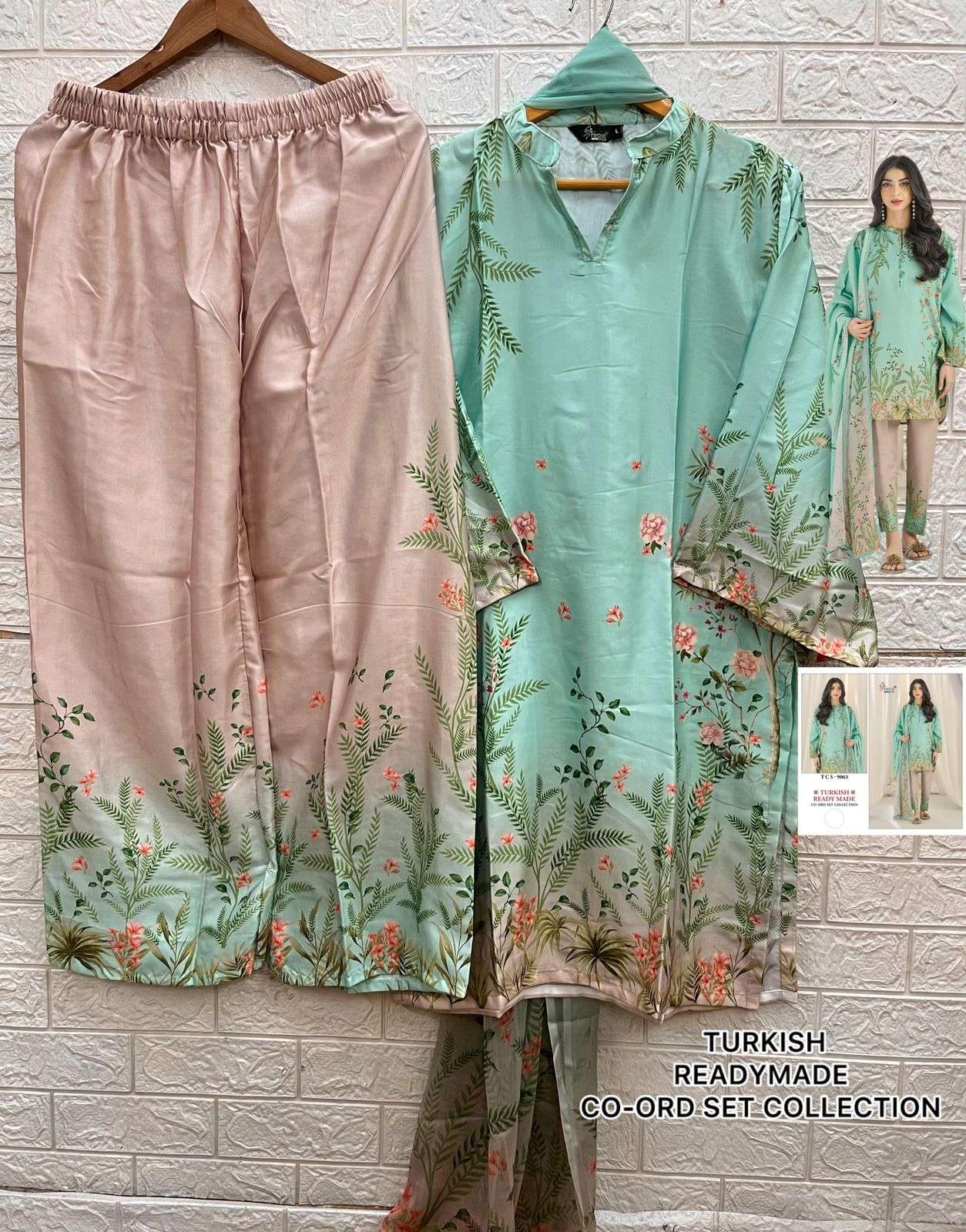 SHREE FABS TURKISH READY MADE CO-ORD SET COLLECTION 