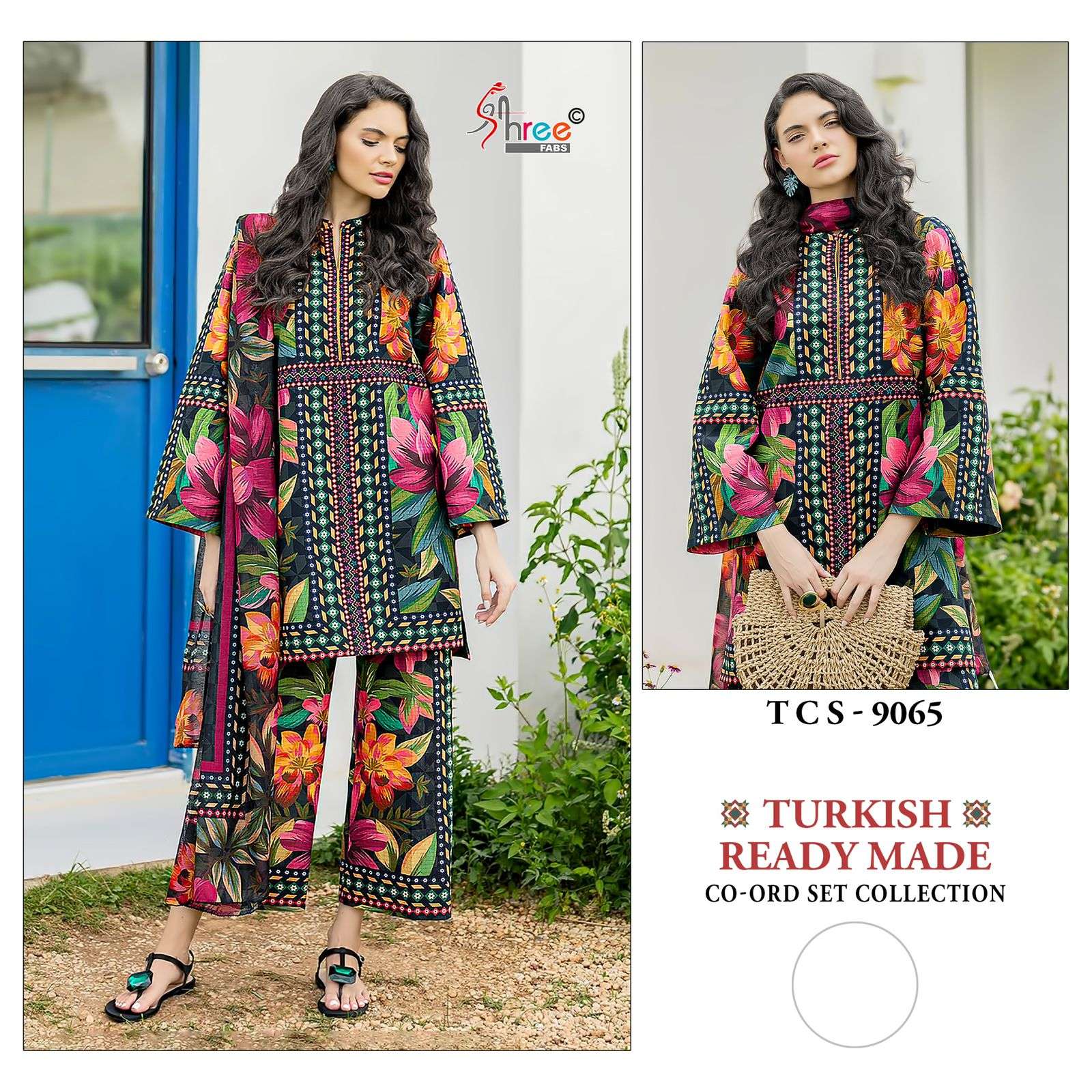 SHREE FABS TURKISH READY MADE CO-ORD SET COLLECTION 