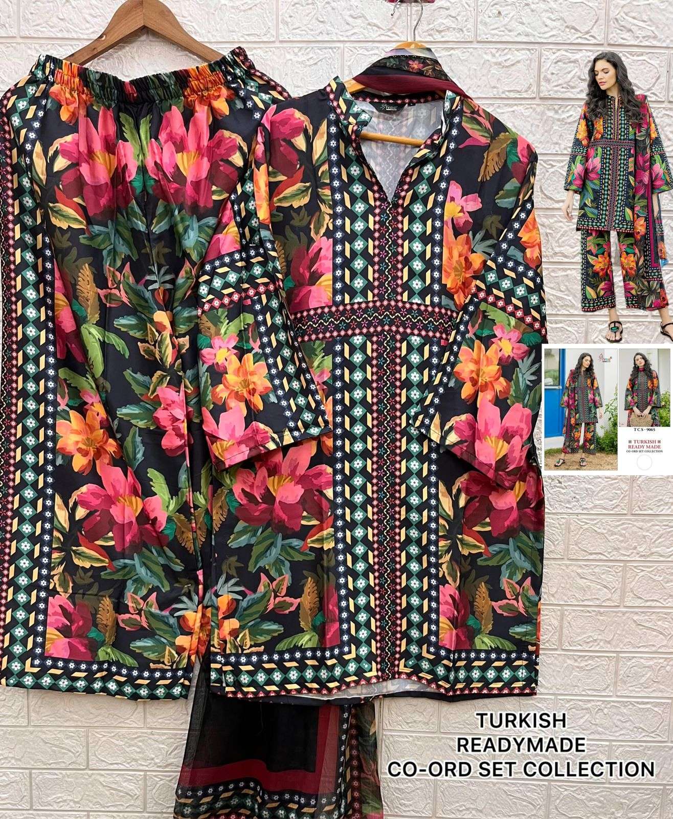 SHREE FABS TURKISH READY MADE CO-ORD SET COLLECTION 