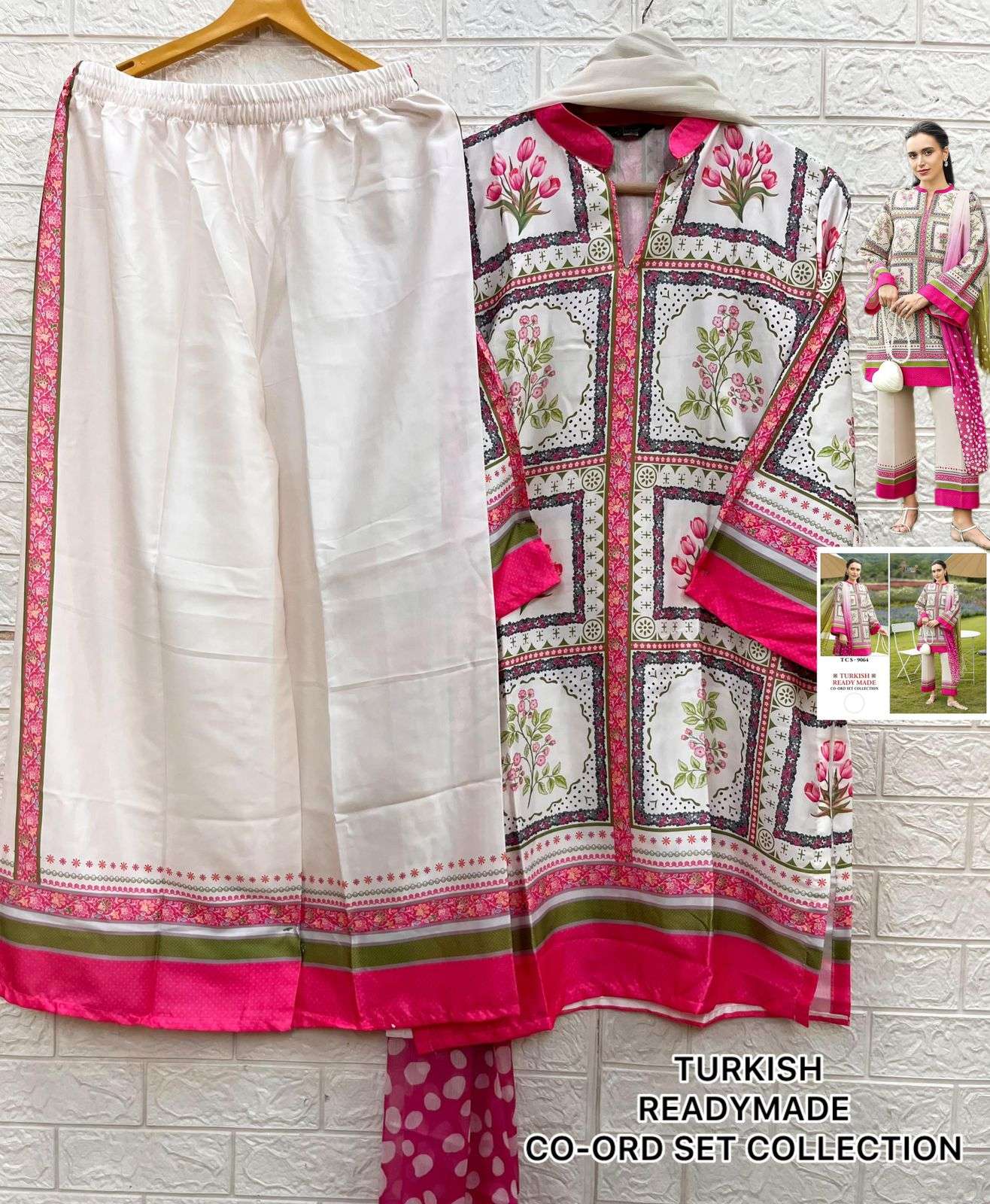 SHREE FABS TURKISH READY MADE CO-ORD SET COLLECTION 