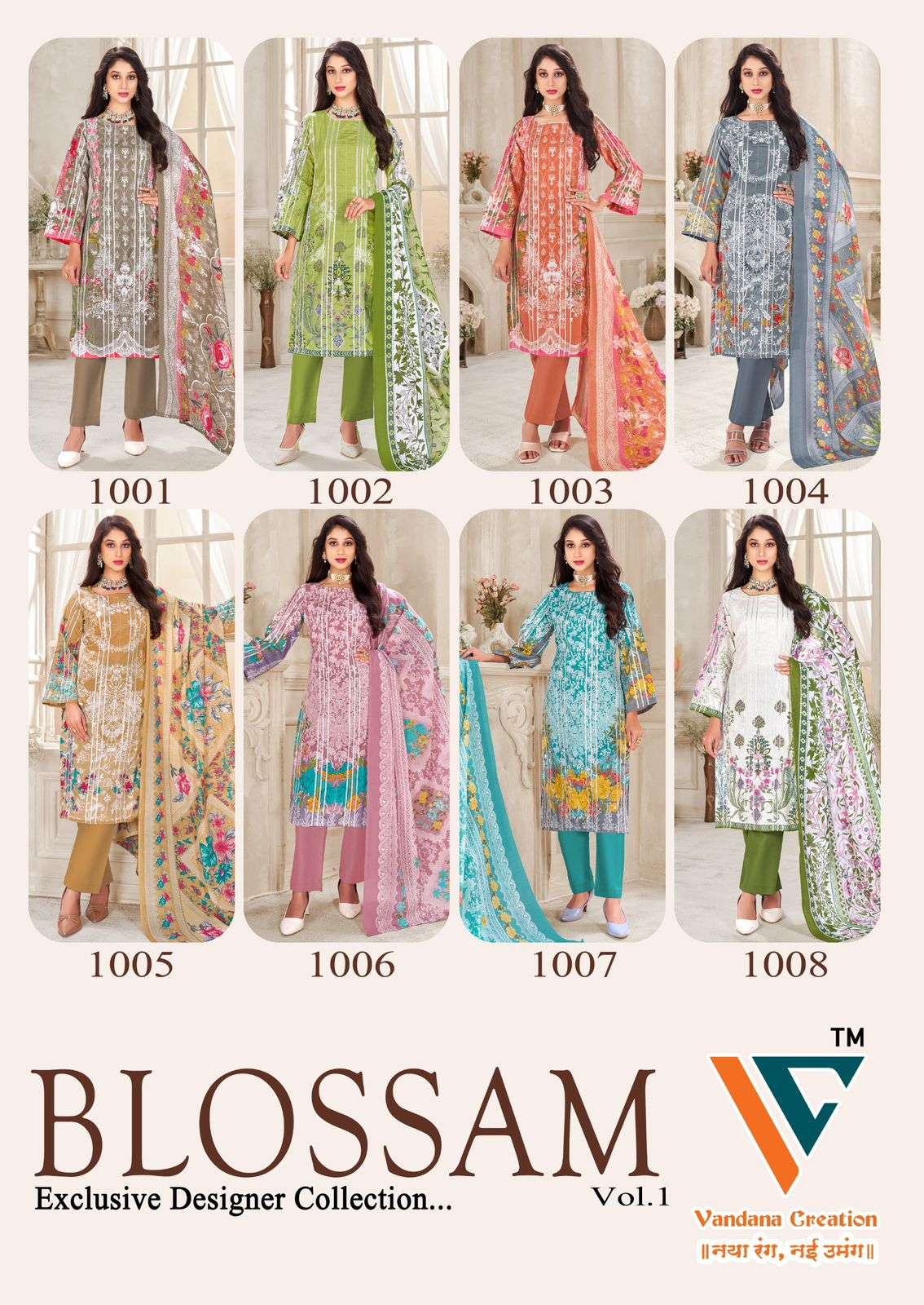 VANDANA‎‎‎‎ CREATION BLOSSOM VOL 1