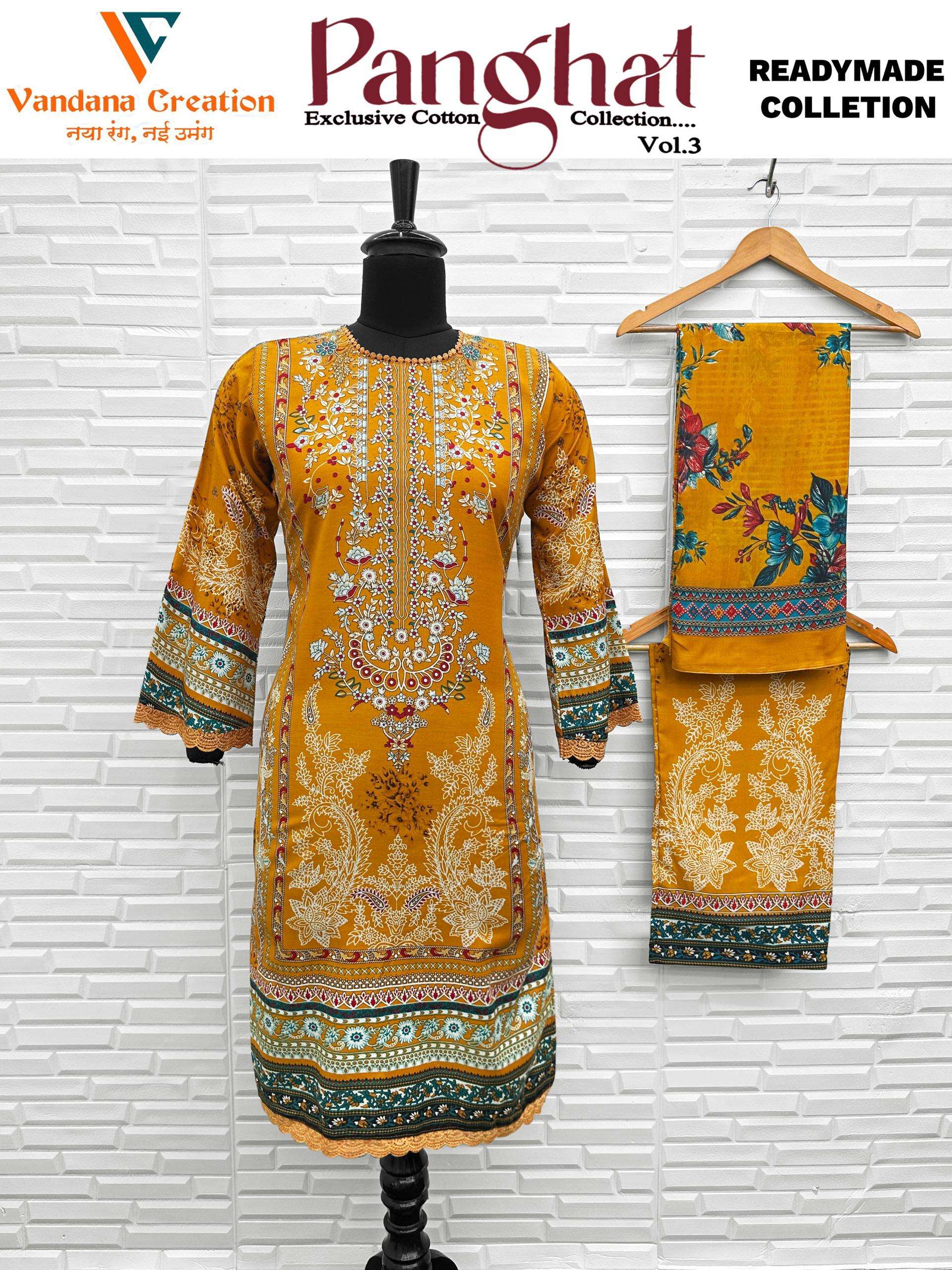 VANDANA‎‎‎‎‎ CREATION PANGHAT VOL 3 READY MADE COLLECTION 